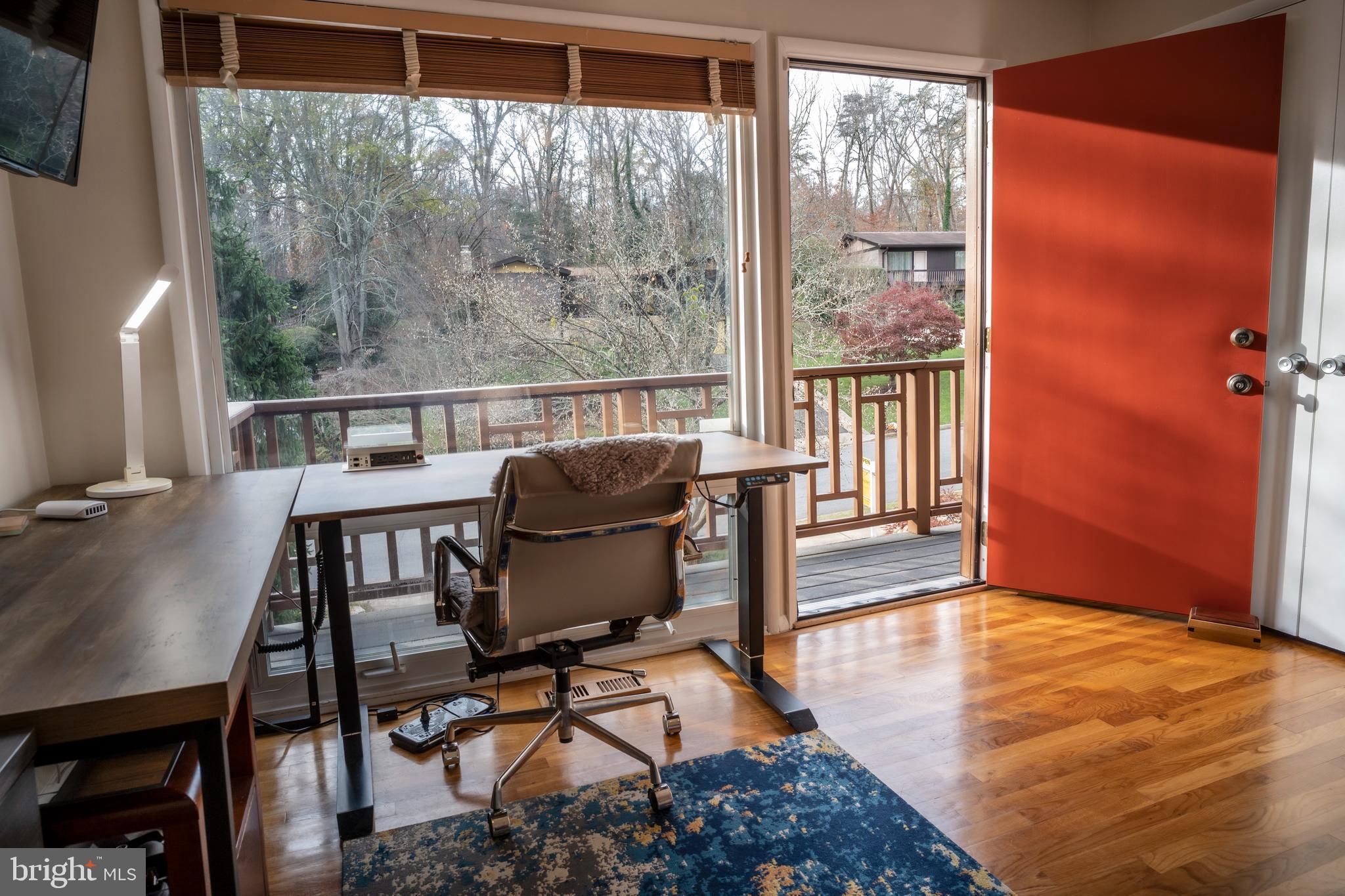 3114 Cunningham Drive Alexandria, VA 22309 - Photo 10 of 39 Second bedroom/den has access to the front deck