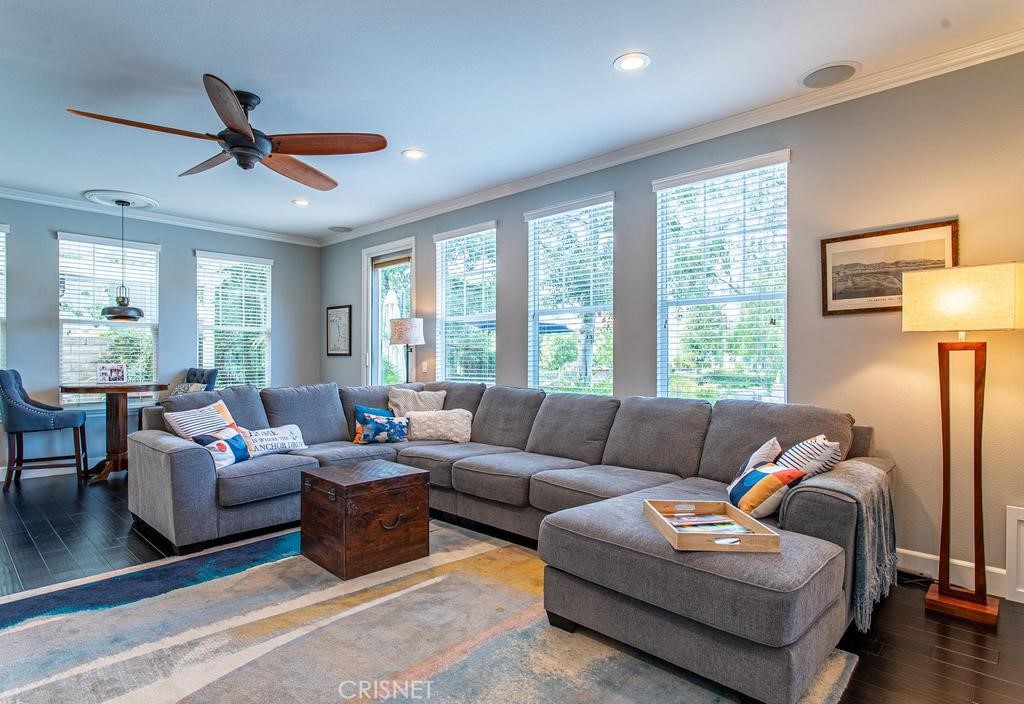 23915 Lakeside Road Valencia, CA 91355 - Photo 24 of 74 a living room with furniture and a large window