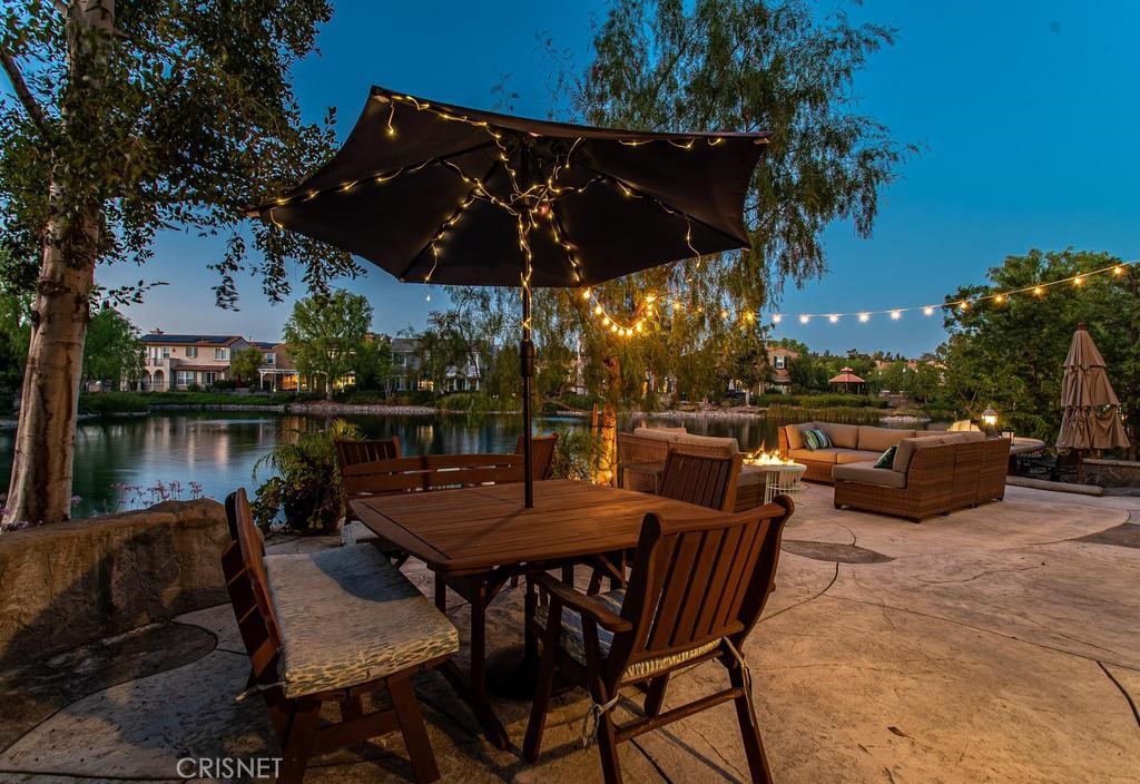 23915 Lakeside Road Valencia, CA 91355 - Photo 9 of 74 a view of a terrace with furniture