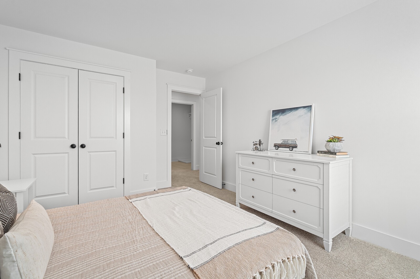 2001 Braidwood Lane Franklin, TN 37064 - Photo 28 of 35 a bedroom with a bed and a dresser in it
