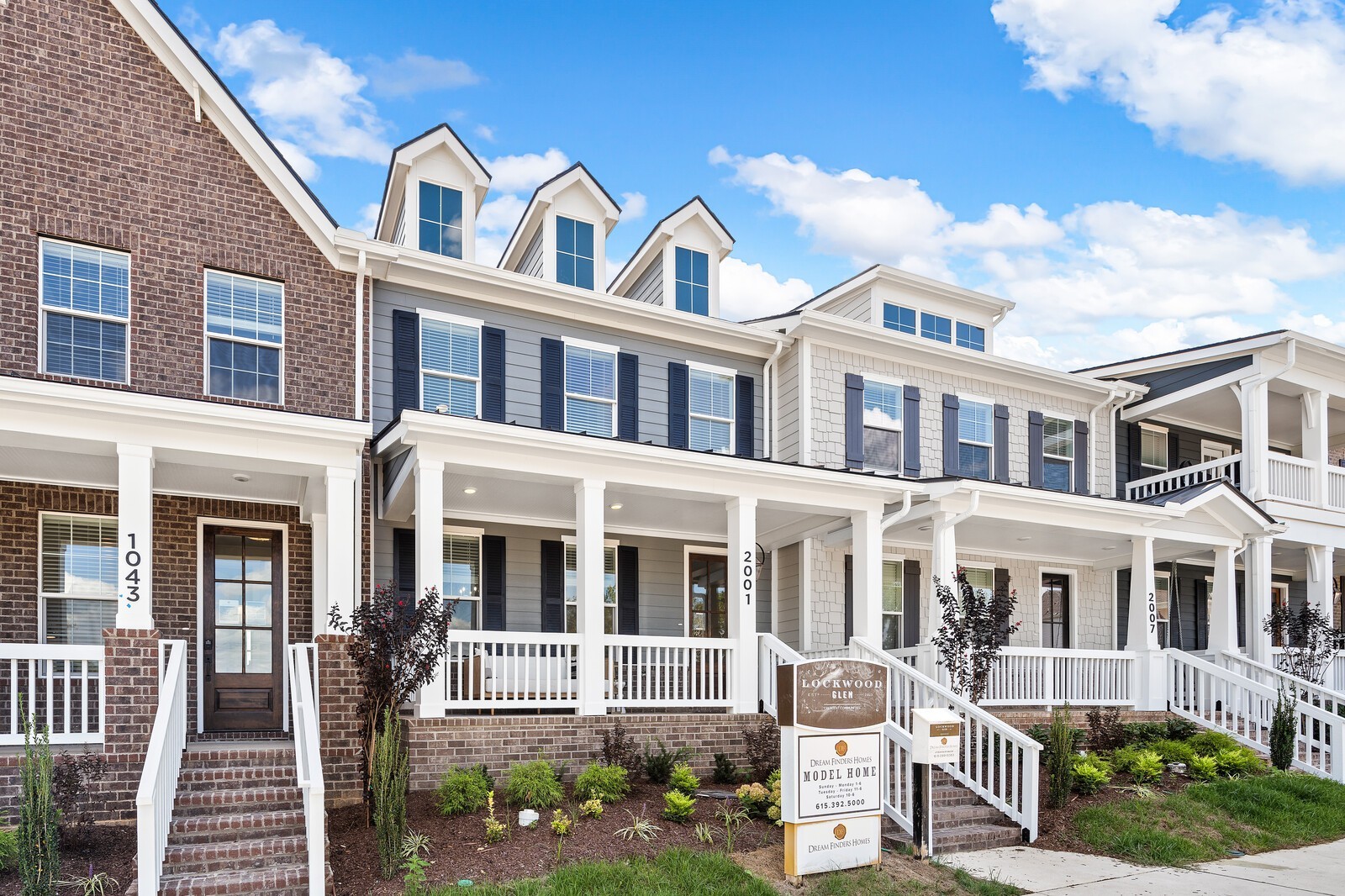 2001 Braidwood Lane Franklin, TN 37064 - Photo 4 of 35 a front view of a house with a yard