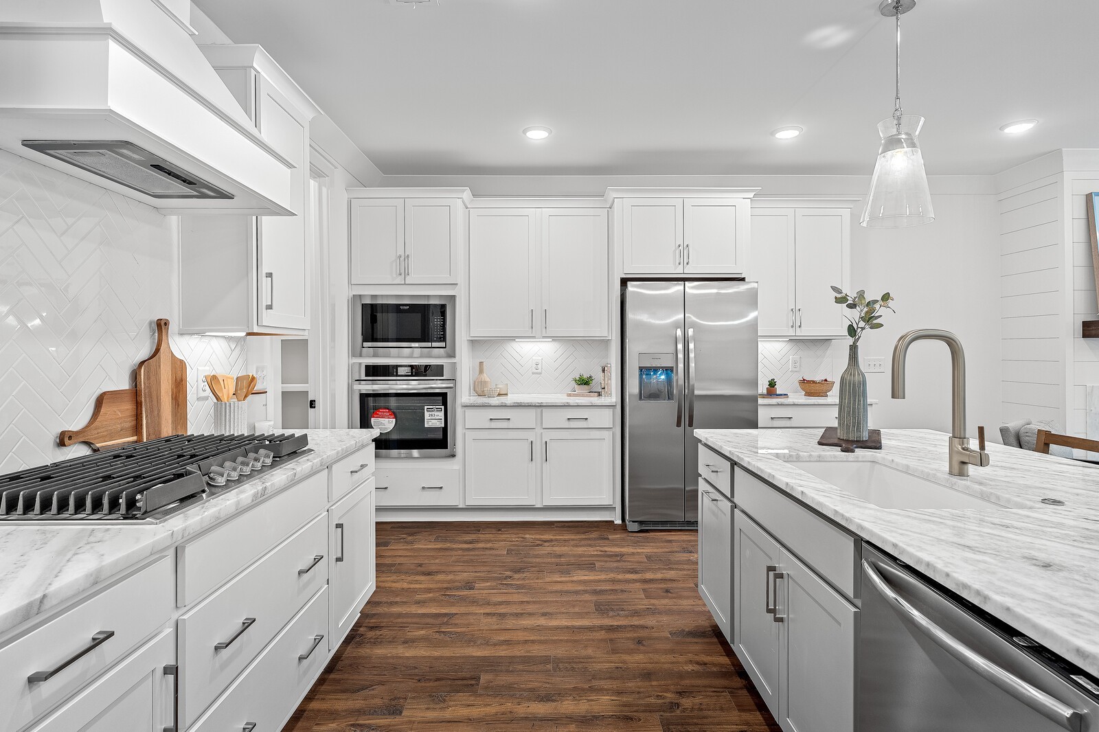 2001 Braidwood Lane Franklin, TN 37064 - Photo 10 of 35 a kitchen with stainless steel appliances granite countertop a sink stove and refrigerator