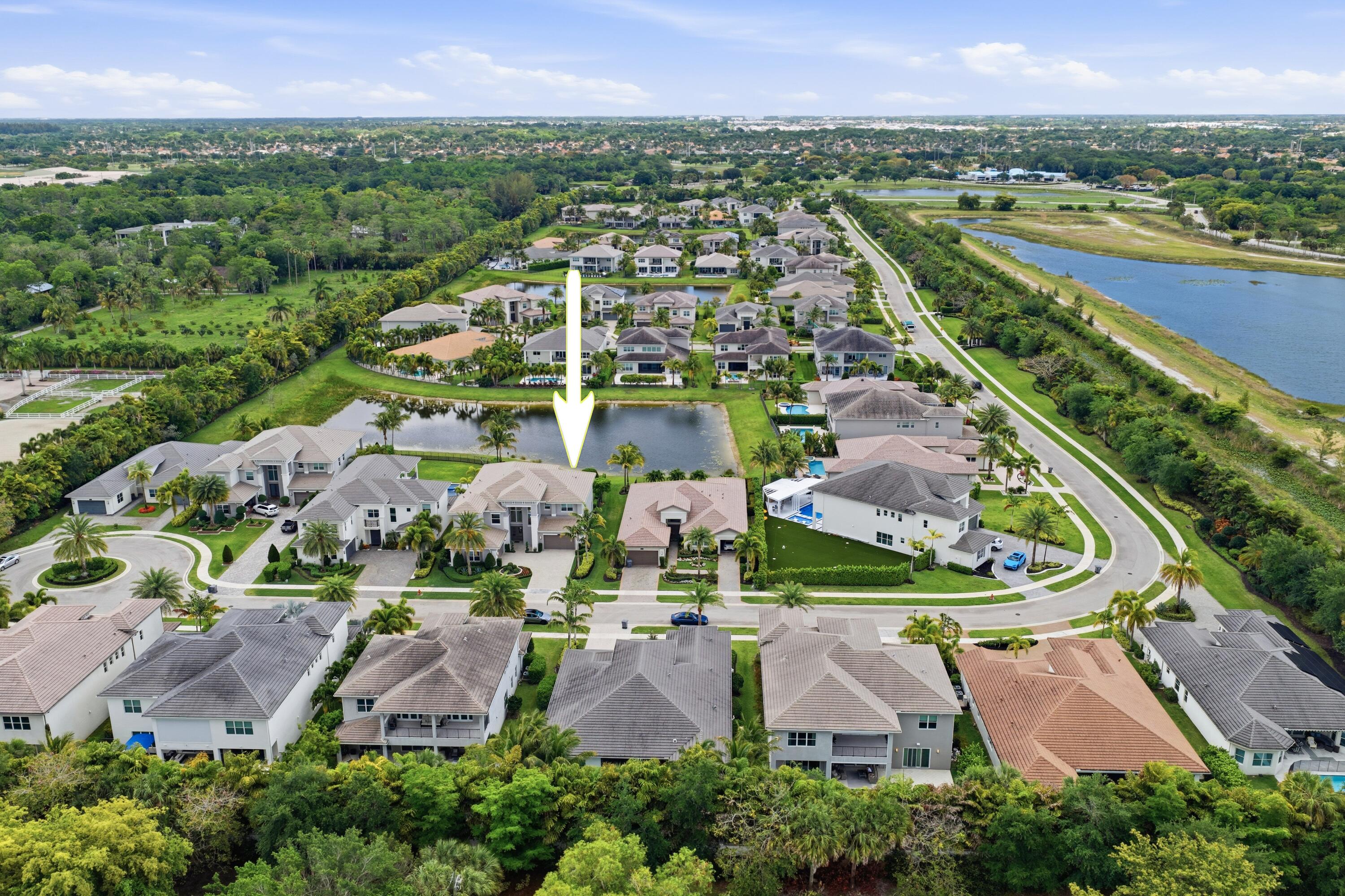 11823 Windy Forest Way Boca Raton, FL 33498 - Photo 68 of 75 11823_Windy_Forest_Way_Boca_Raton_Aerial