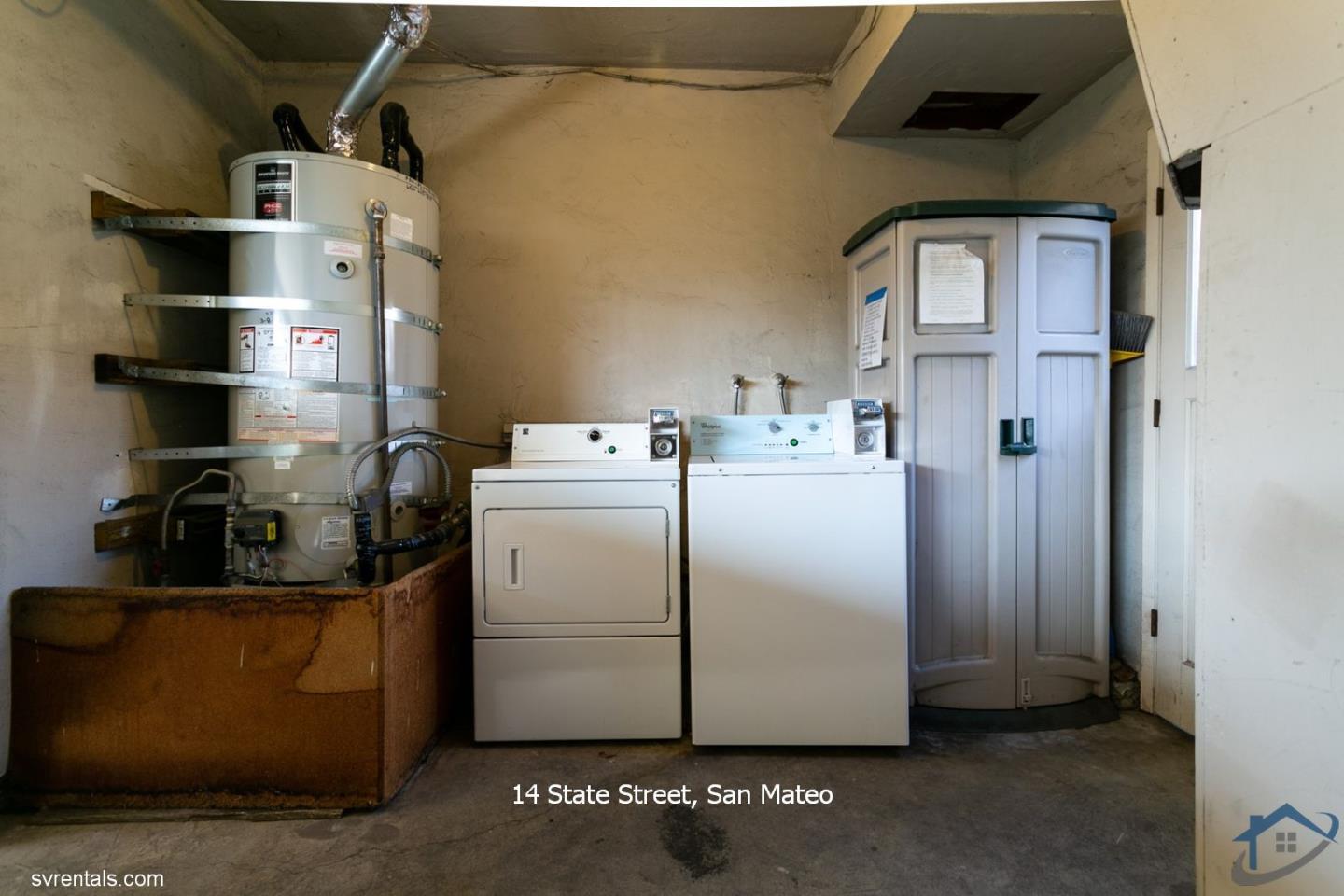 14 State Street, Unit 6 San Mateo, CA 94401 - Photo 20 of 20 a utility room with dryer and washer