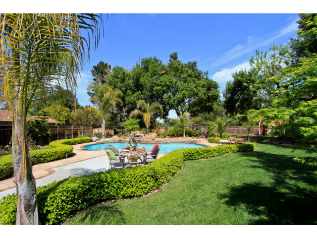 1761 Lantis Lane Los Altos, CA 94024 - Photo 16 of 19 a view of a house with a yard