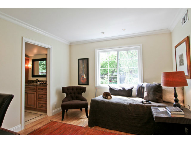 1761 Lantis Lane Los Altos, CA 94024 - Photo 10 of 19 a bedroom with a bed and a couch