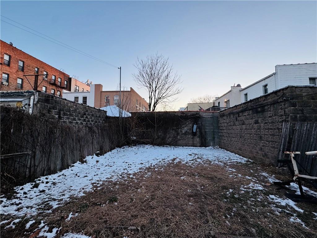 718 Bay Ridge Avenue Brooklyn, NY 11228 - Photo 4 of 6 a view of a backyard