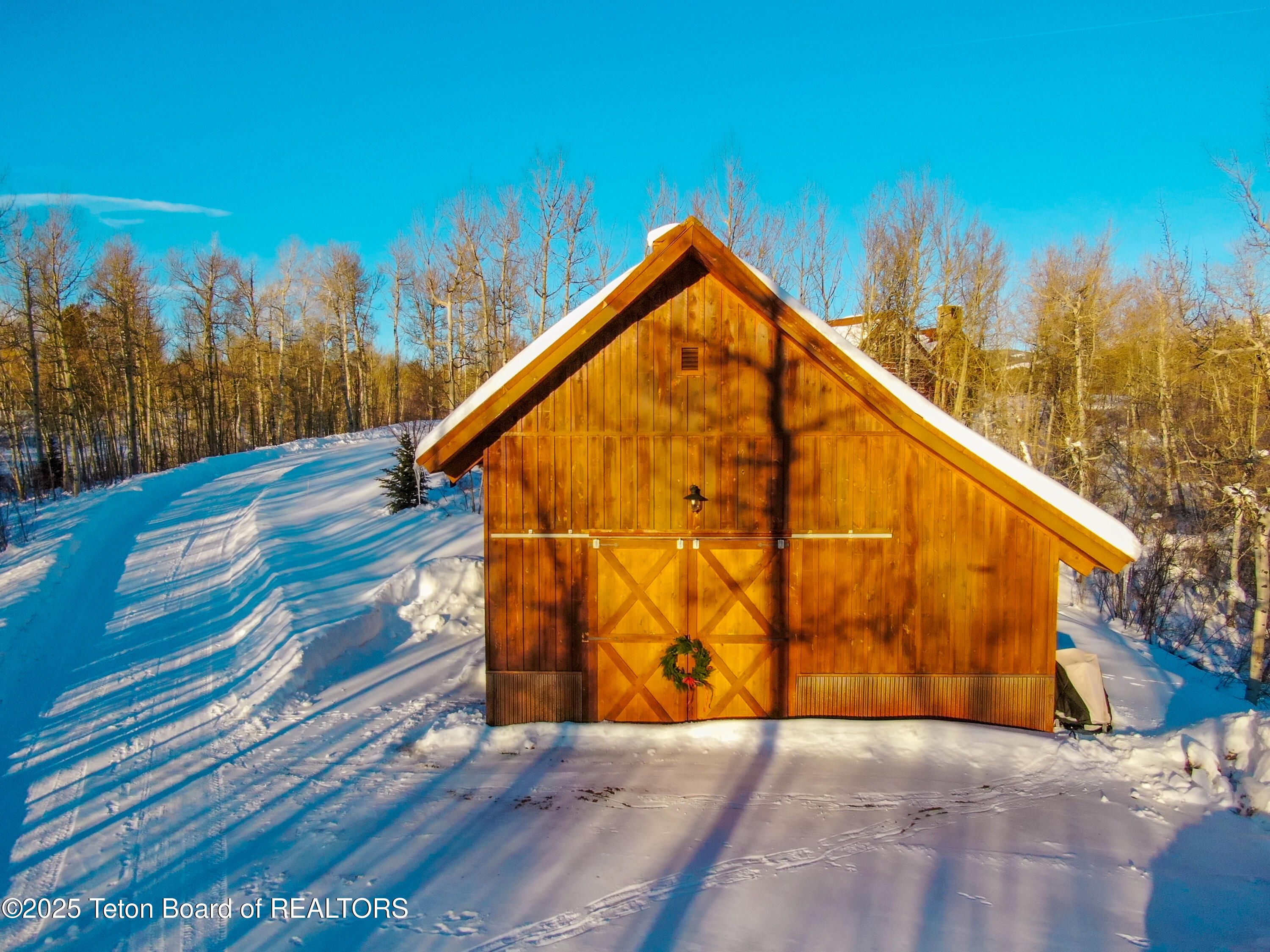 2815 Black Sheep Farm Road Alta, WY 83414 - Photo 46 of 55 Idyllic barn