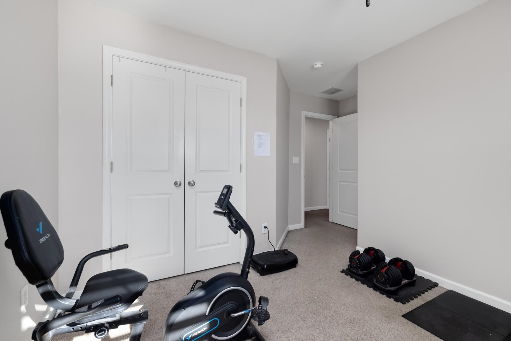 235 Misty Fields Road Oakland, TN 38060 - Photo 34 of 40 Workout area featuring baseboards and carpet flooring