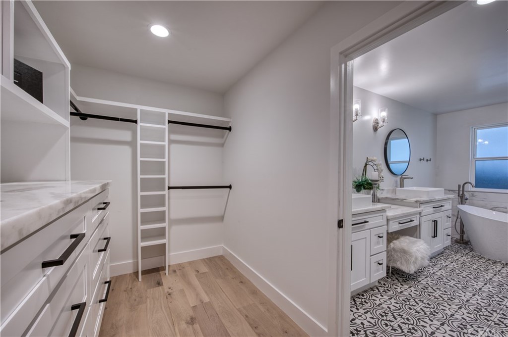 424 Esther Street Costa Mesa, CA 92627 - Photo 17 of 28 Walk in Master Closet