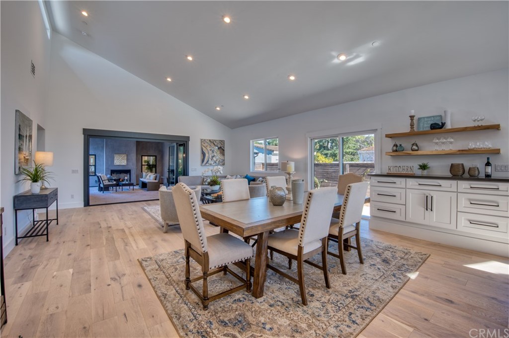 424 Esther Street Costa Mesa, CA 92627 - Photo 7 of 28 Dining and Living Space looking out to CA Room.