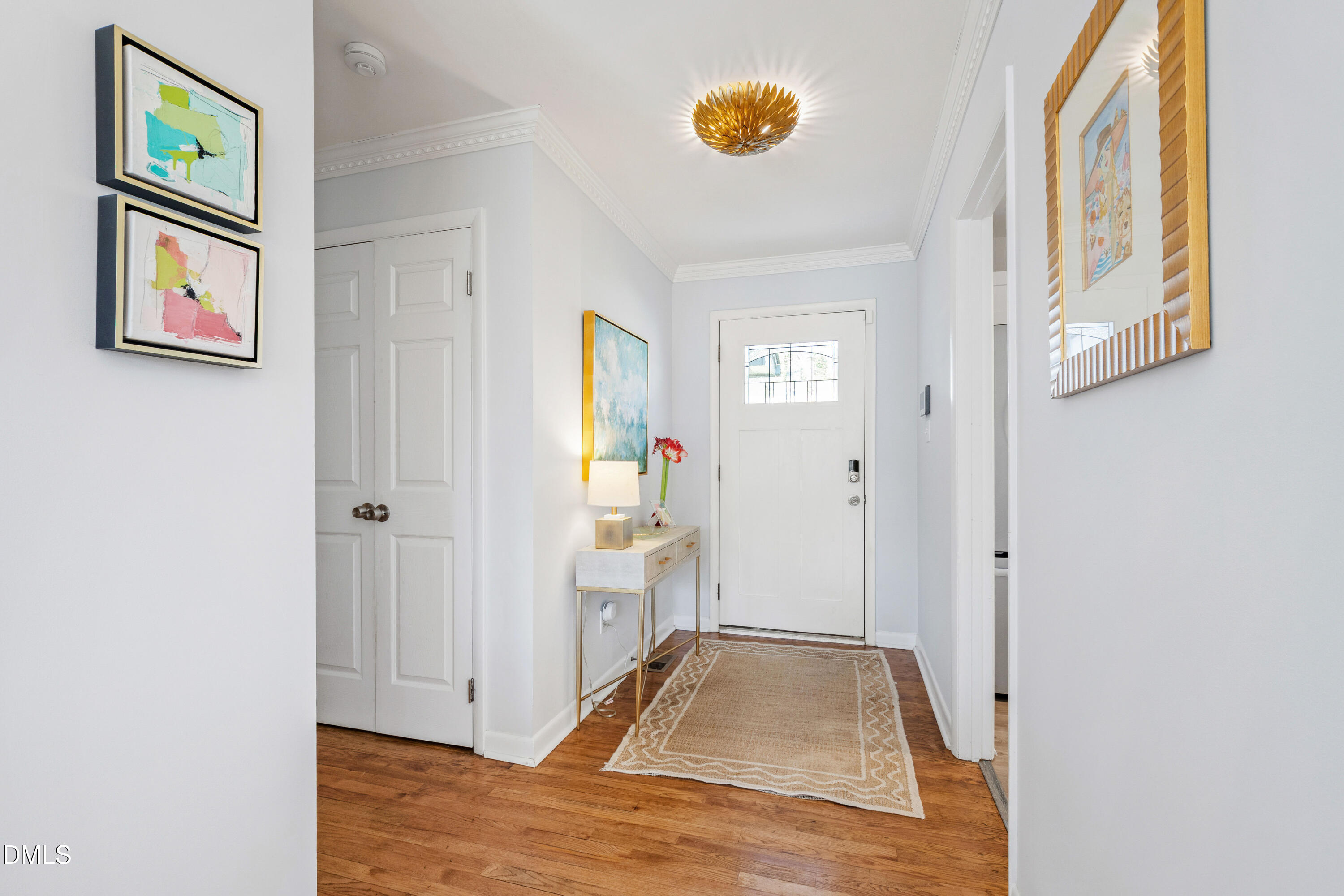 211 Northfield Drive Raleigh, NC 27609 - Photo 3 of 49 a view of an entryway with wooden floor