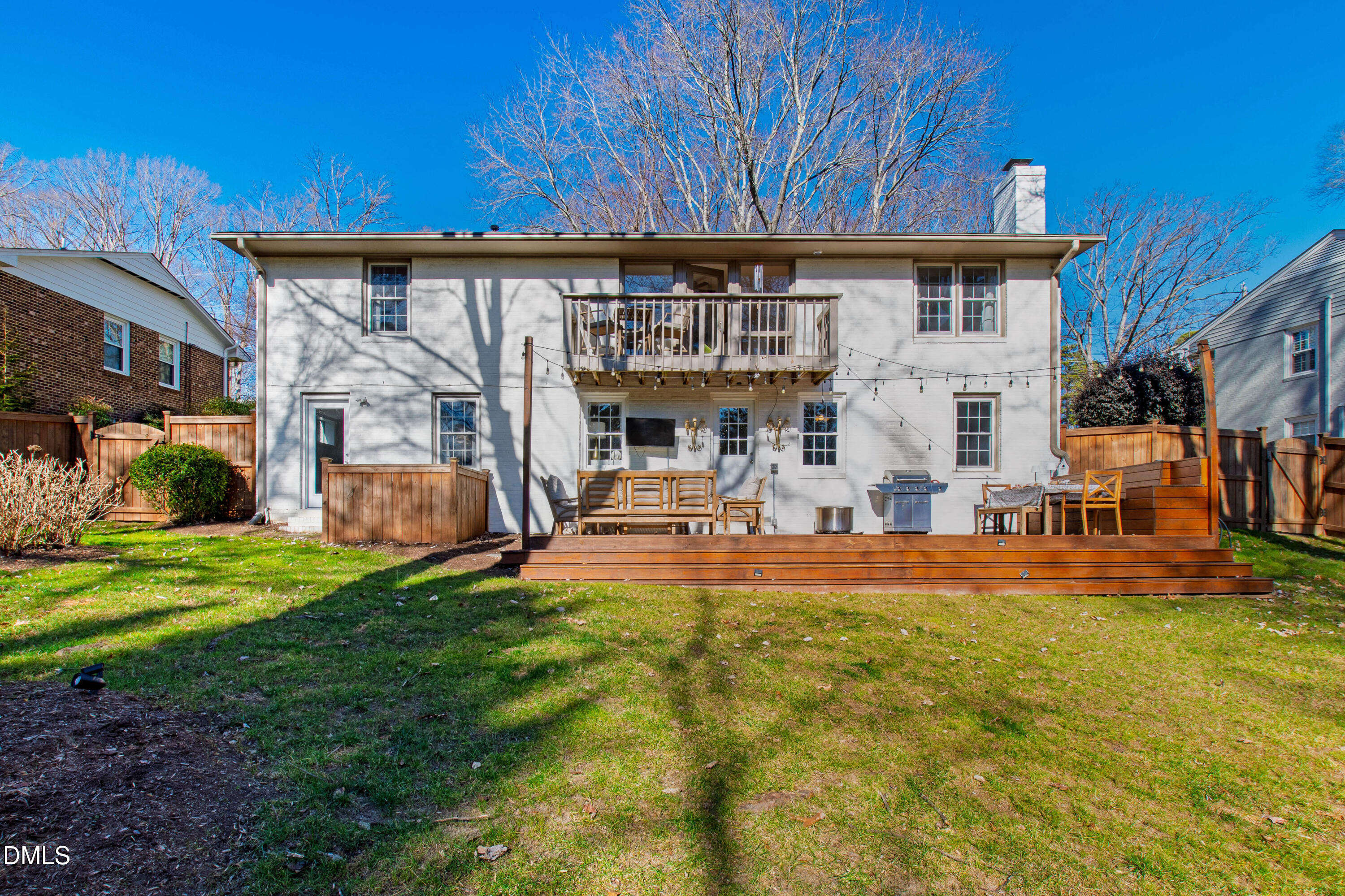 211 Northfield Drive Raleigh, NC 27609 - Photo 43 of 49 a view of a house with backyard and sitting area