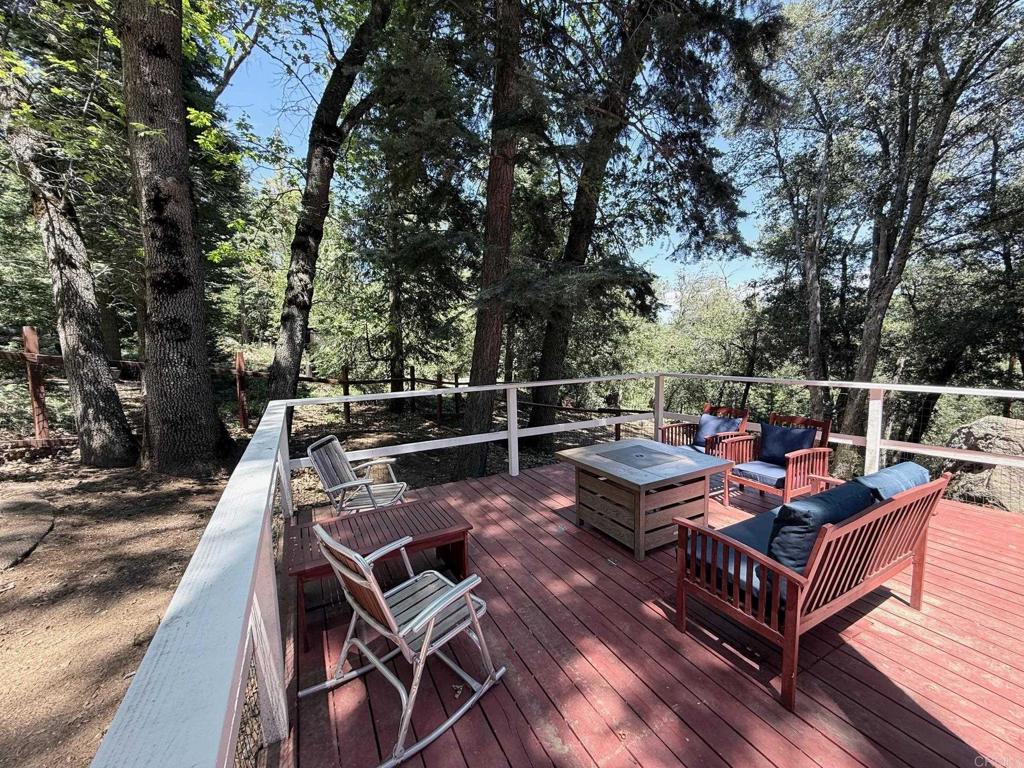 22292 Crestline Road Palomar Mountain, CA 92060 - Photo 24 of 38 a view of a roof deck with couches
