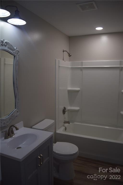 162 Gold Run Rutherfordton, NC 28139 - Photo 19 of 26 a bathroom with a sink a toilet and shower