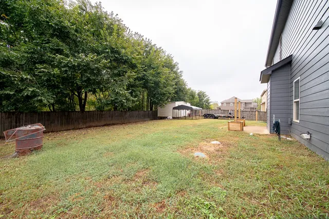 a view of outdoor space and yard
