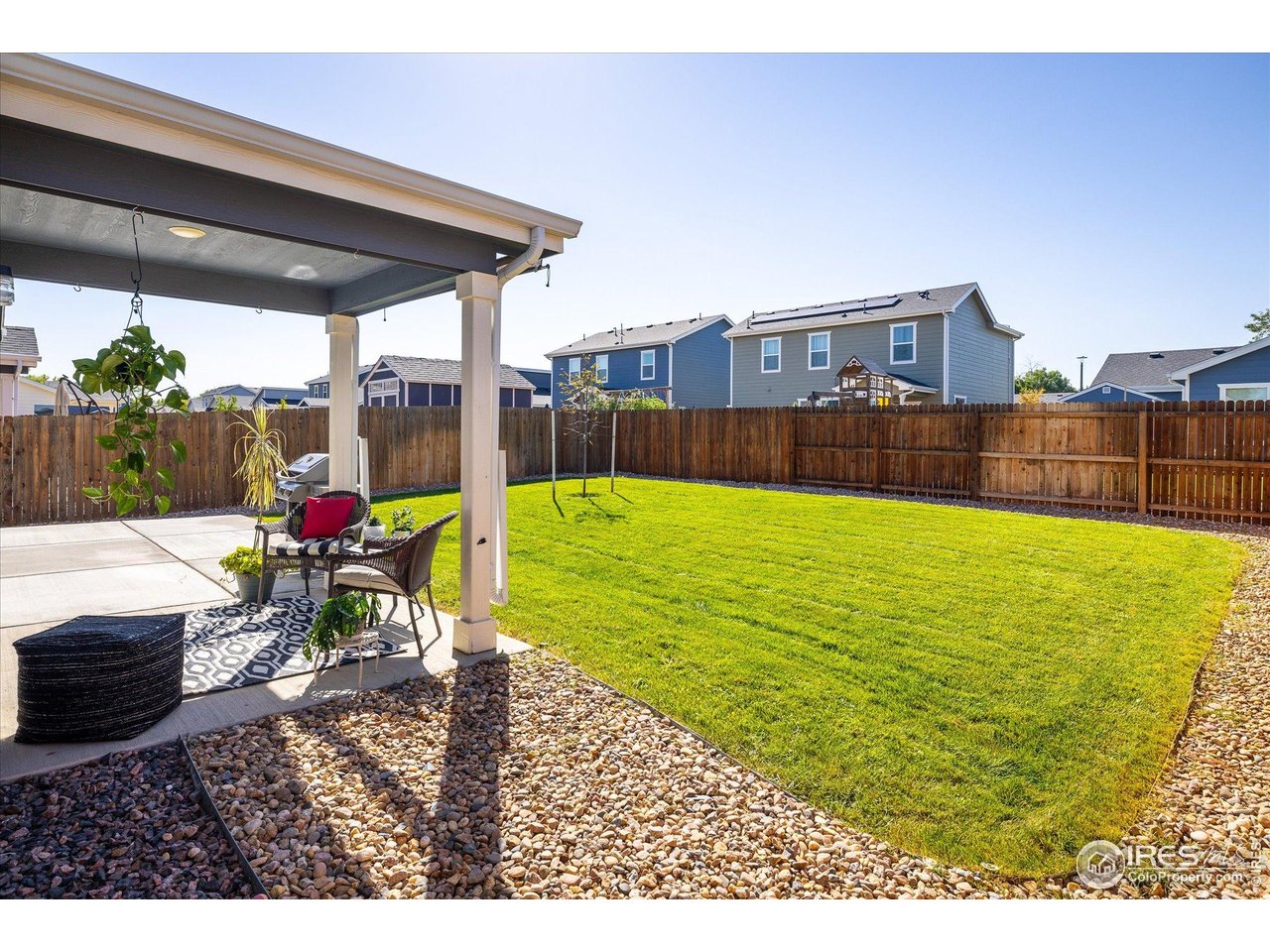 735 South Hoover Avenue Fort Lupton, CO 80621 - Photo 19 of 21 a view of swimming pool with a patio