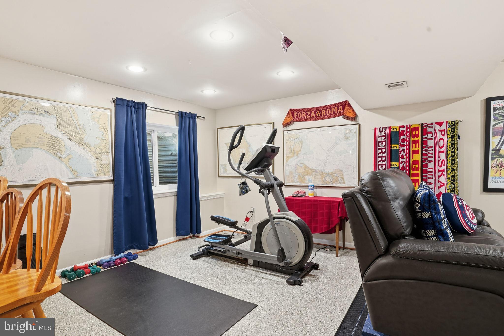 1311 Treasure Drive Odenton, MD 21113 - Photo 26 of 35 a view of a room with gym equipment
