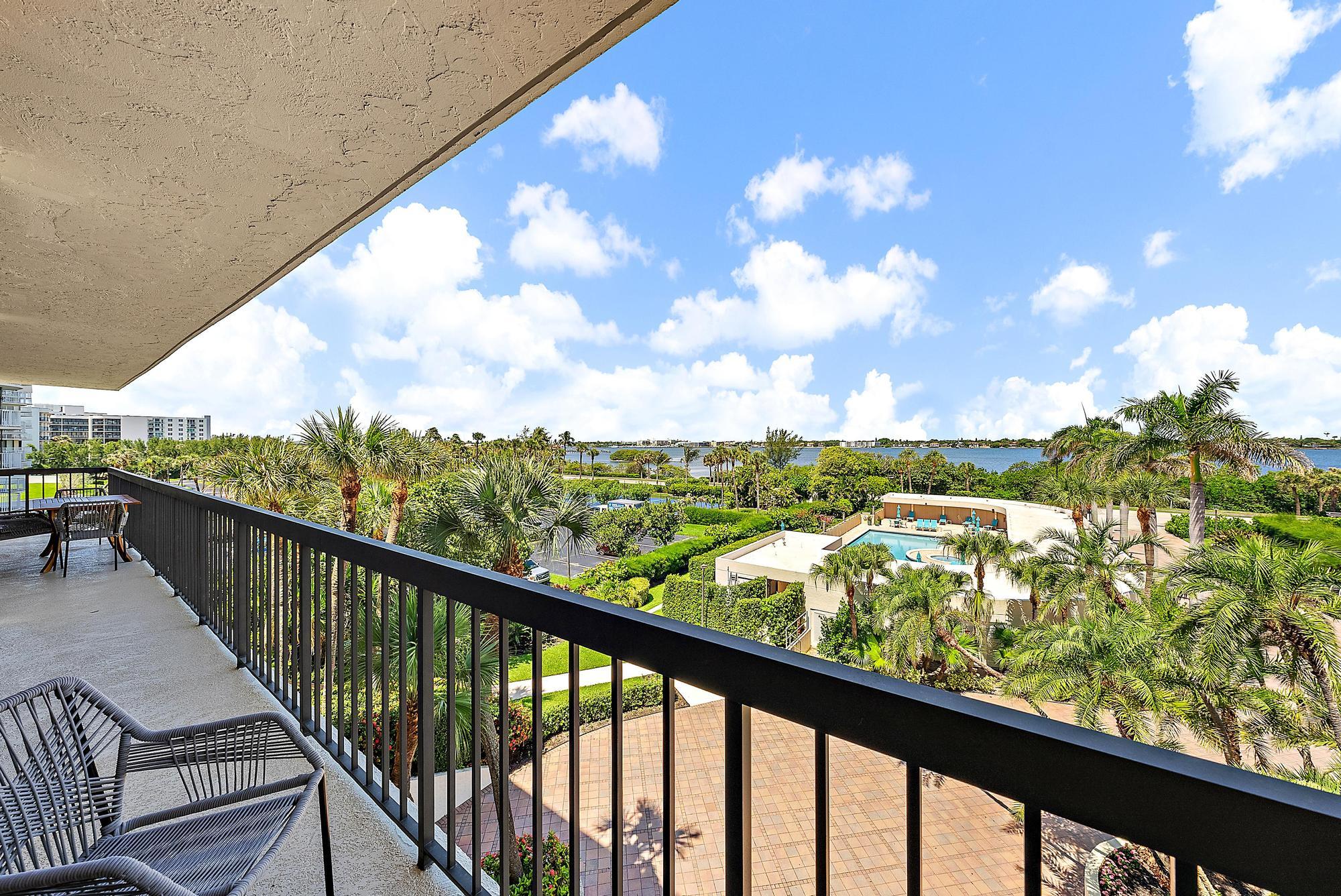 3390 South Ocean Boulevard, Unit 301 Palm Beach, FL 33480 - Photo 29 of 46 a view of city from balcony