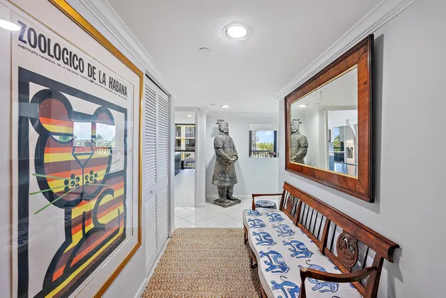 a view of an entryway