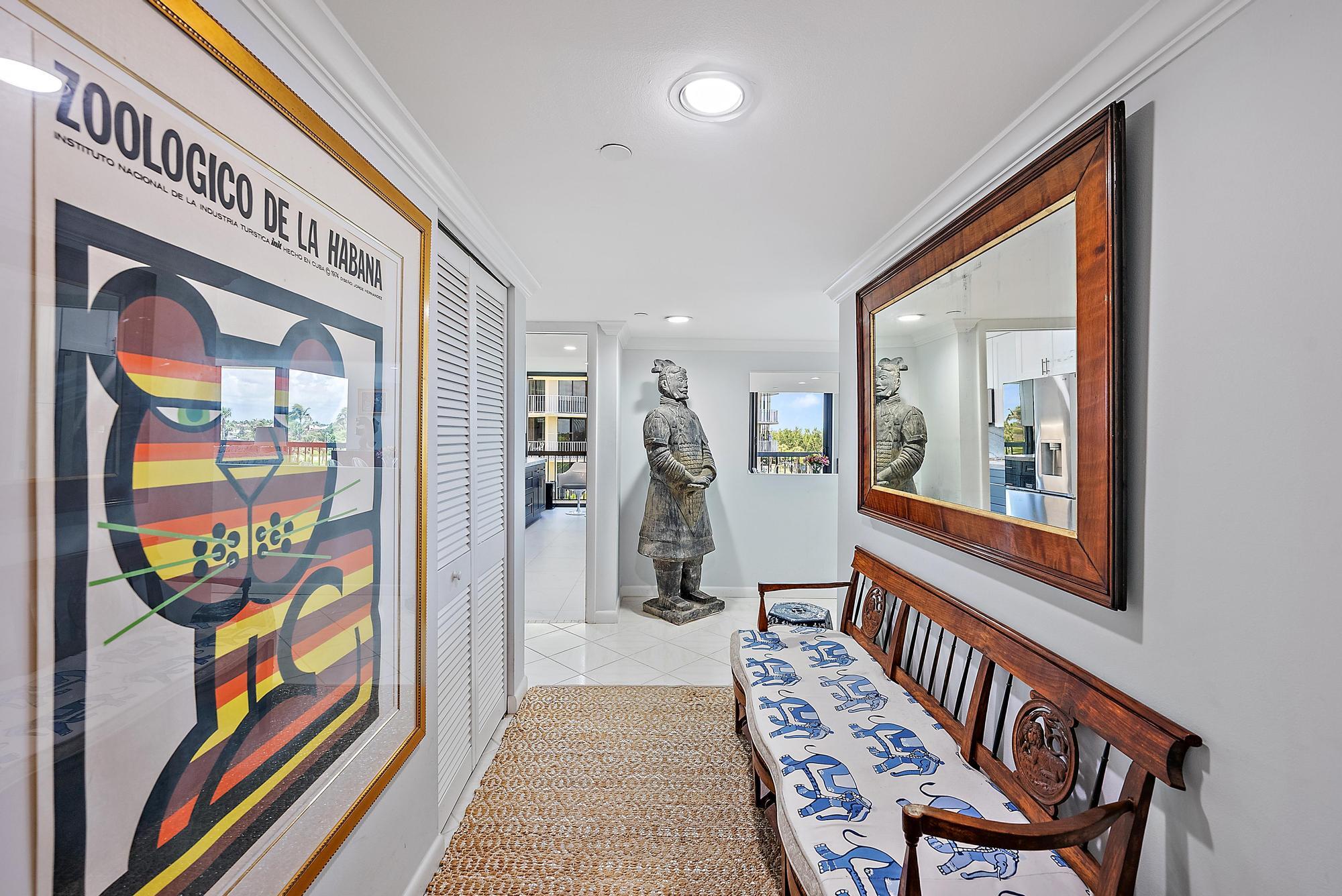 3390 South Ocean Boulevard, Unit 301 Palm Beach, FL 33480 - Photo 4 of 46 a view of an entryway