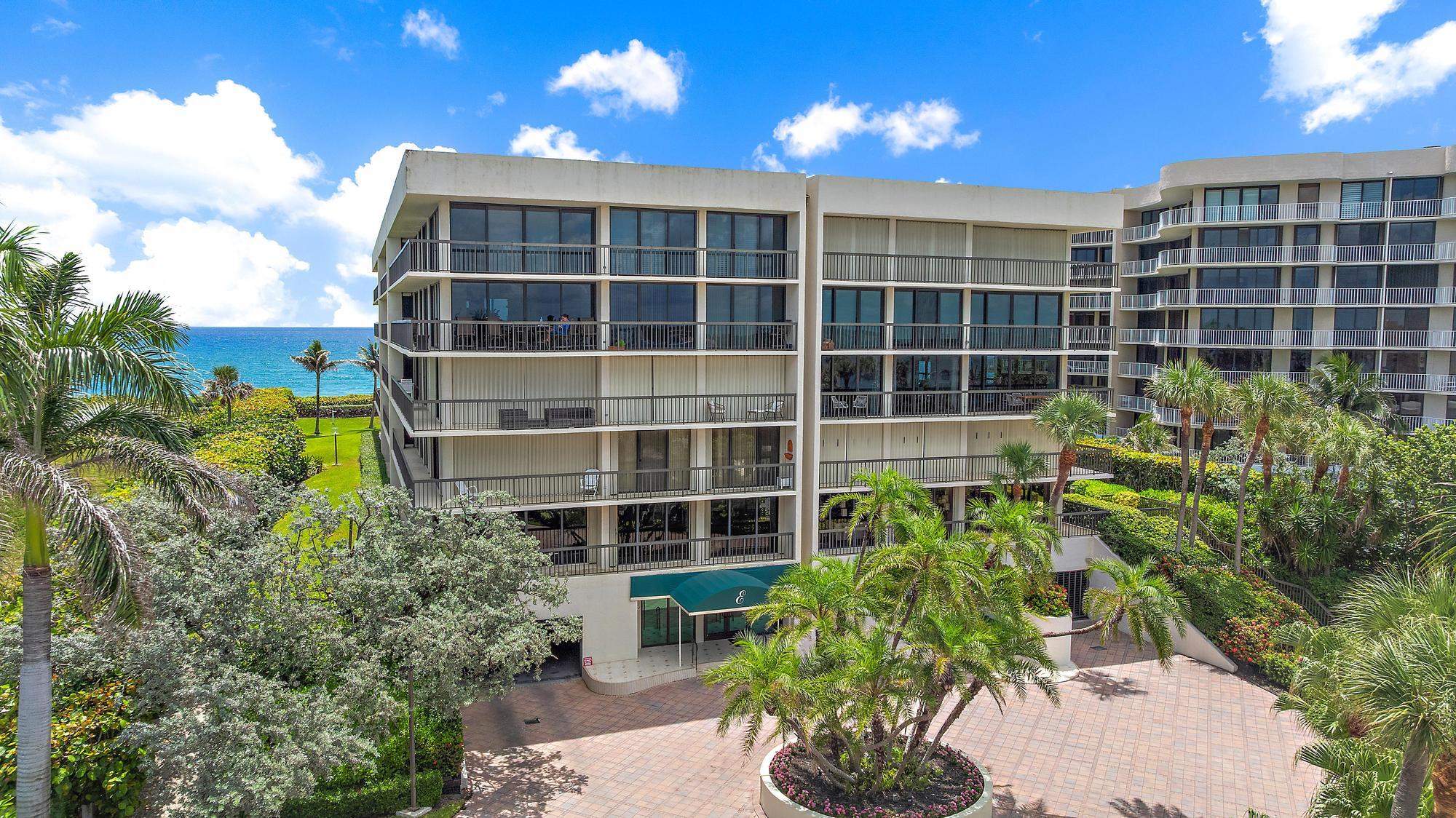 3390 South Ocean Boulevard, Unit 301 Palm Beach, FL 33480 - Photo 41 of 46 a front view of a building