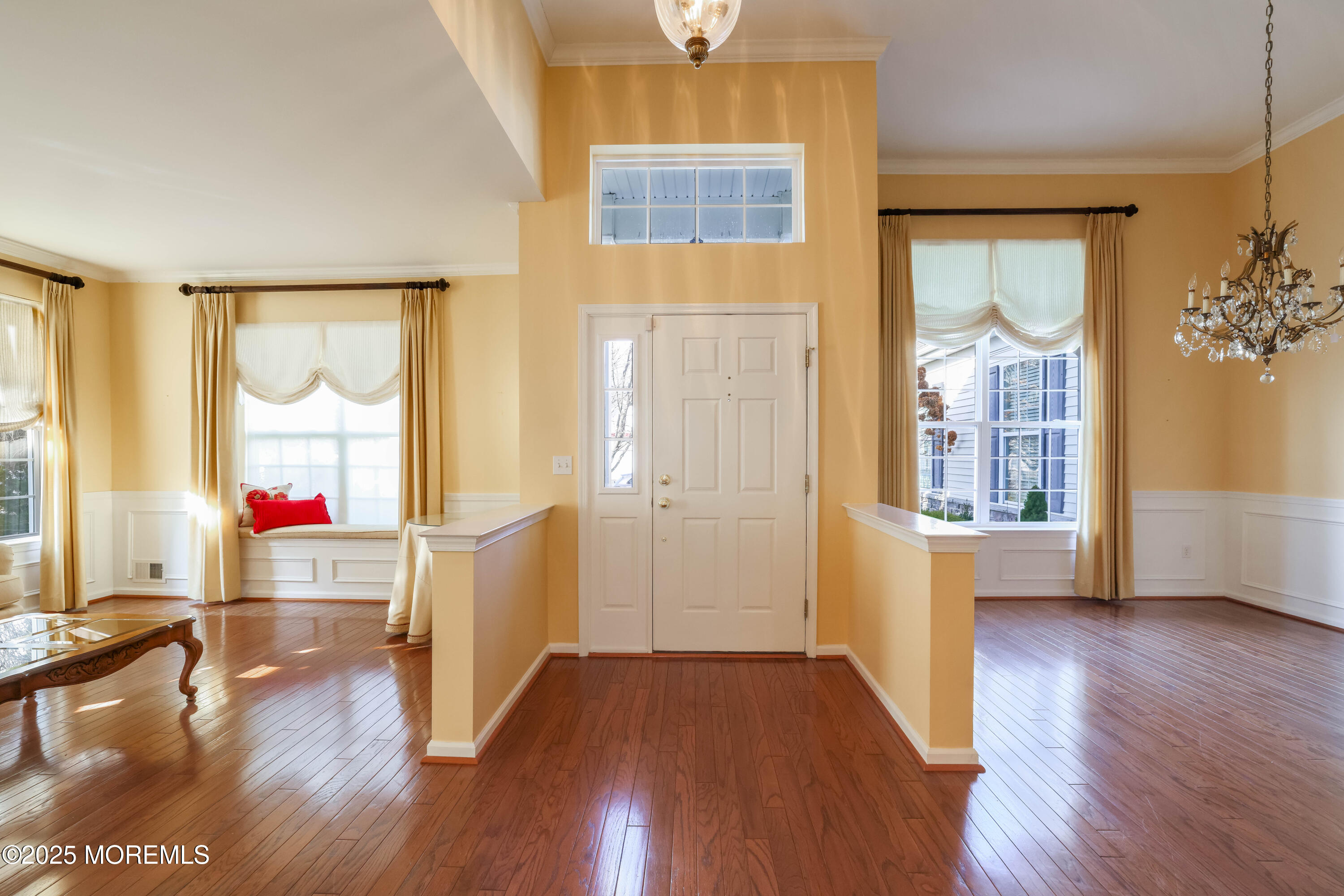 44 Portland Street Barnegat, NJ 08005 - Photo 7 of 47 a view of a livingroom with wooden floor and windows