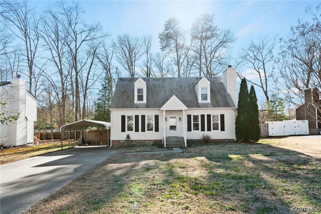 10636 Genlou Road Chesterfield, VA 23832 - Photo 2 of 24 front view of a house with a yard
