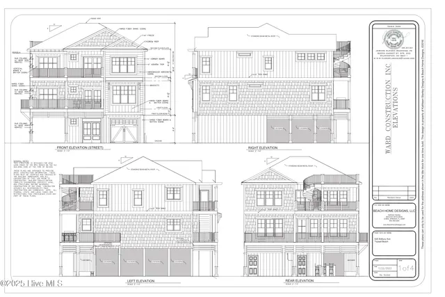 $1,150,000 | 525 Sidbury Avenue, Topsail Beach, NC 28445