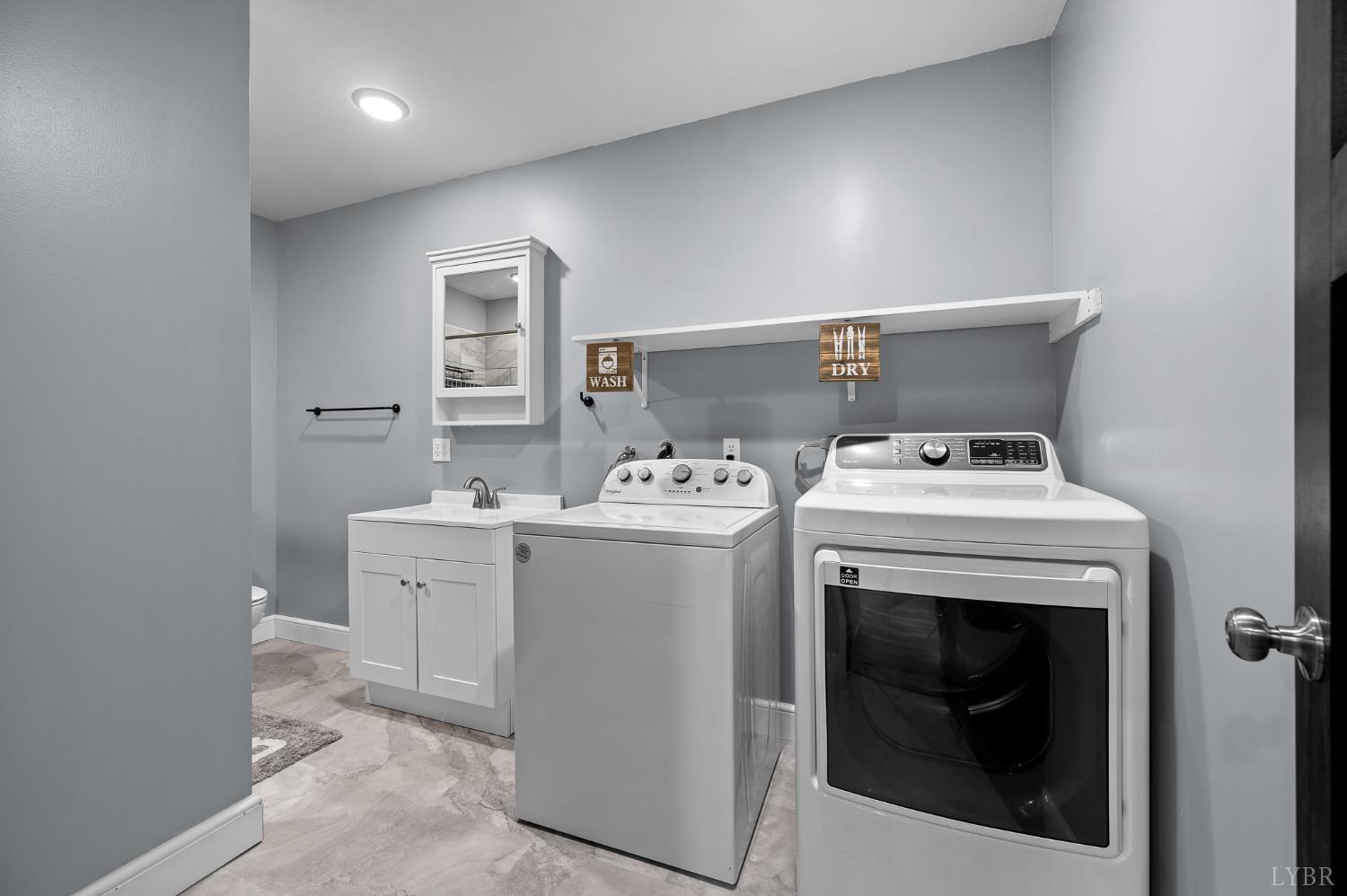 1089 Howards Scenic Trail Forest, VA 24551 - Photo 56 of 96 a utility room with dryer and washer