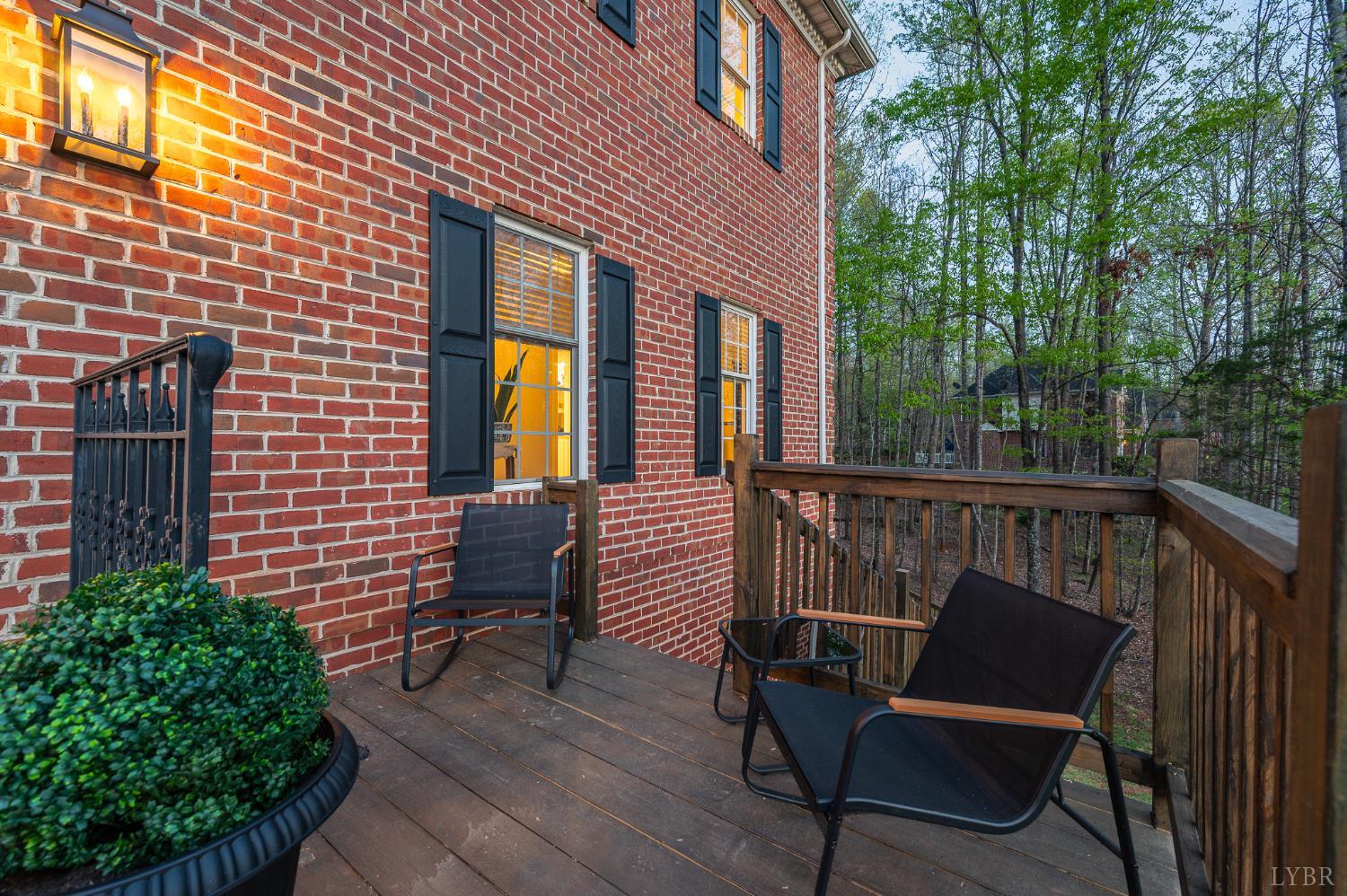 1089 Howards Scenic Trail Forest, VA 24551 - Photo 77 of 96 a view of a chair and table in the balcony