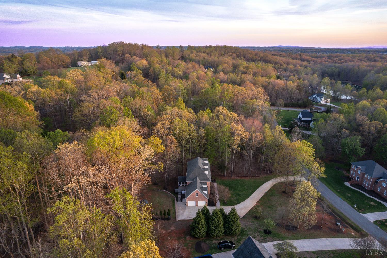 1089 Howards Scenic Trail Forest, VA 24551 - Photo 93 of 96 an aerial view of residential houses with outdoor space and trees