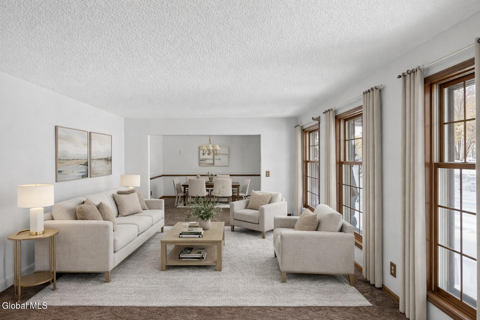 42 Vosburgh Road Halfmoon, NY 12118 - Photo 8 of 58 Cozy living and dining space