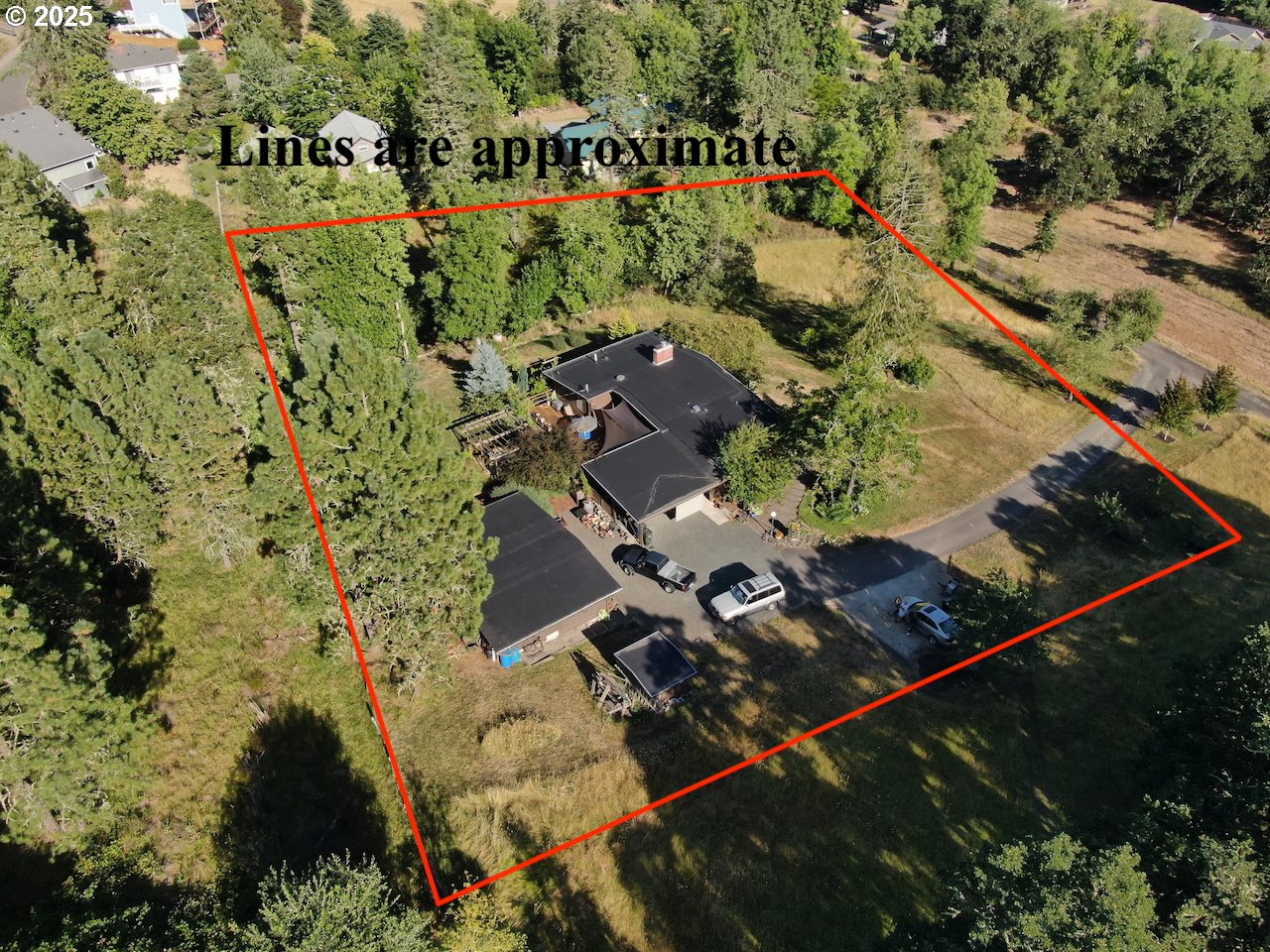 2203 Lorane Highway Eugene, OR 97405 - Photo 4 of 46 an aerial view of residential houses with outdoor space