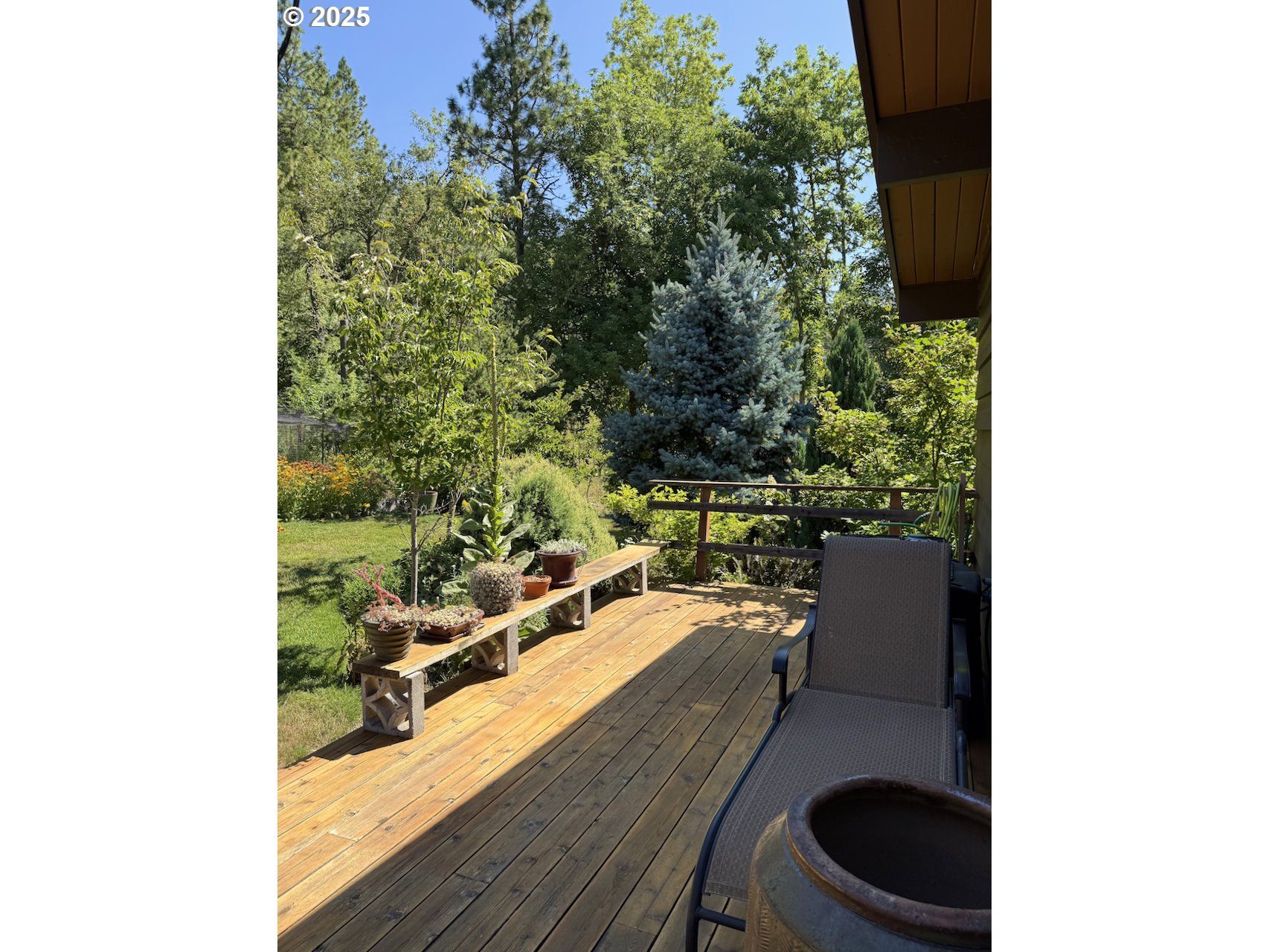 2203 Lorane Highway Eugene, OR 97405 - Photo 9 of 46 a view of a balcony with chair and table