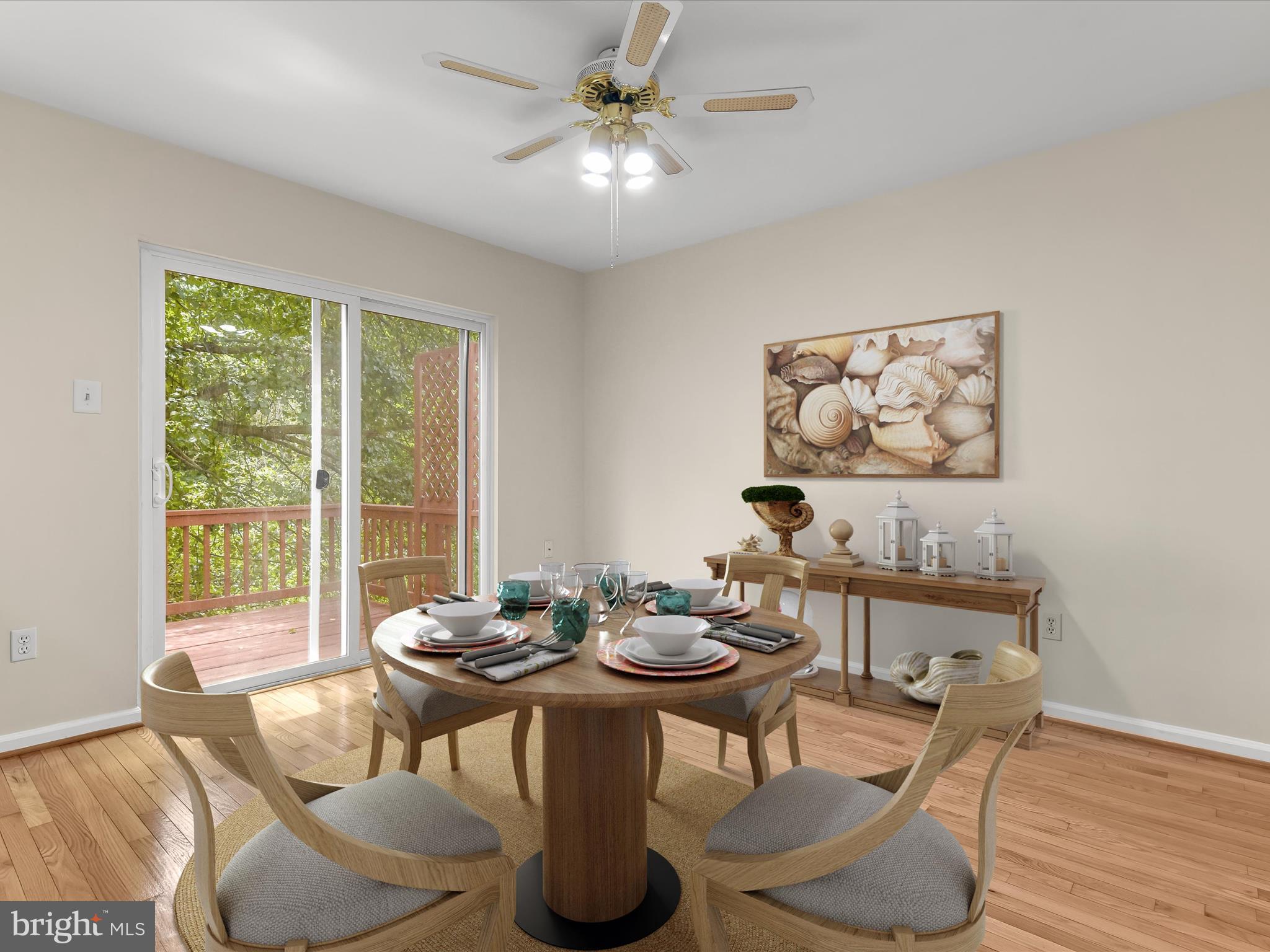 6166 Good Hunters Ride Columbia, MD 21045 - Photo 3 of 60 Dining Room Staged Using Virtual Tools