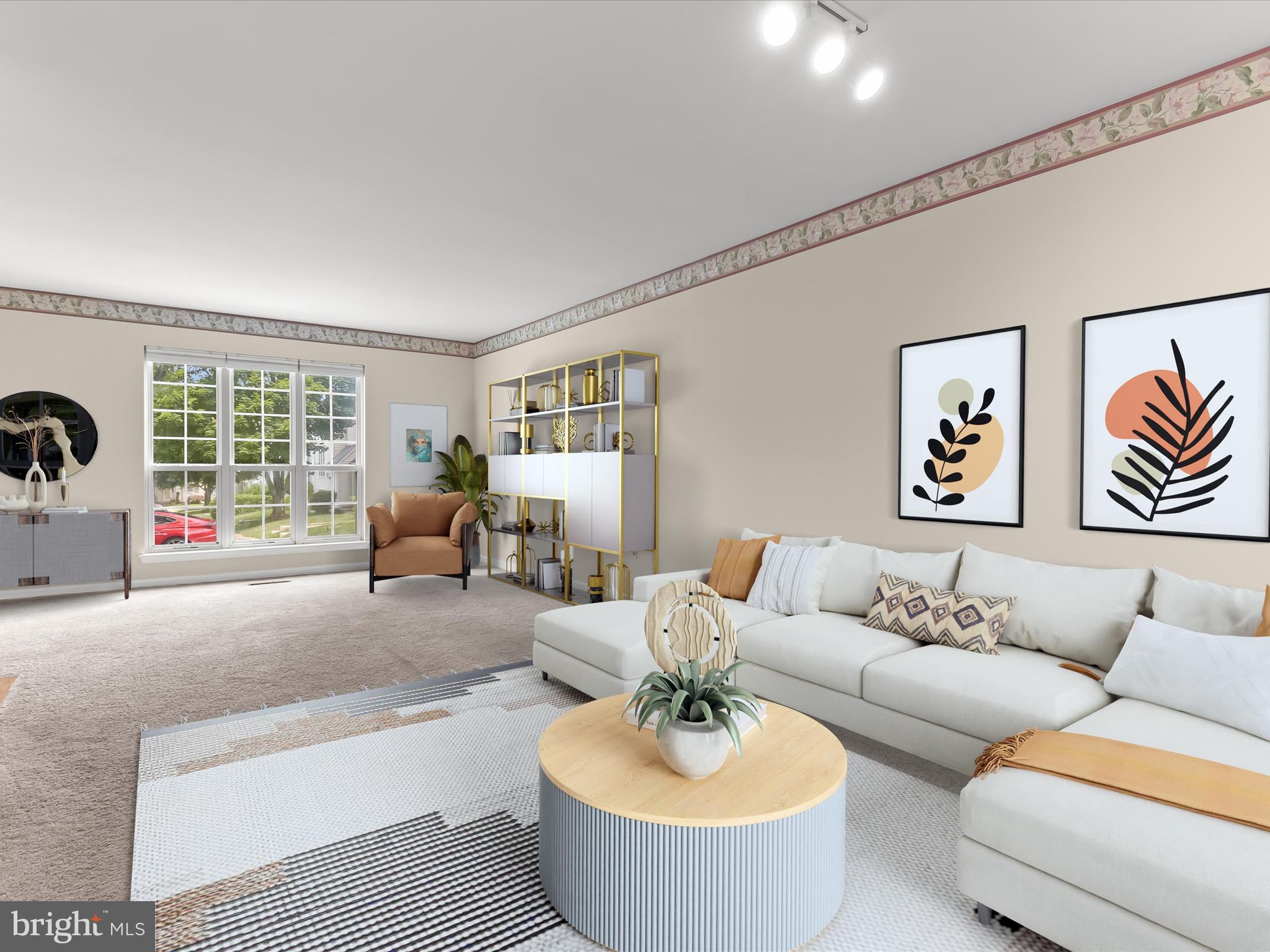 6166 Good Hunters Ride Columbia, MD 21045 - Photo 4 of 60 Living Room Staged Using Virtual Tools