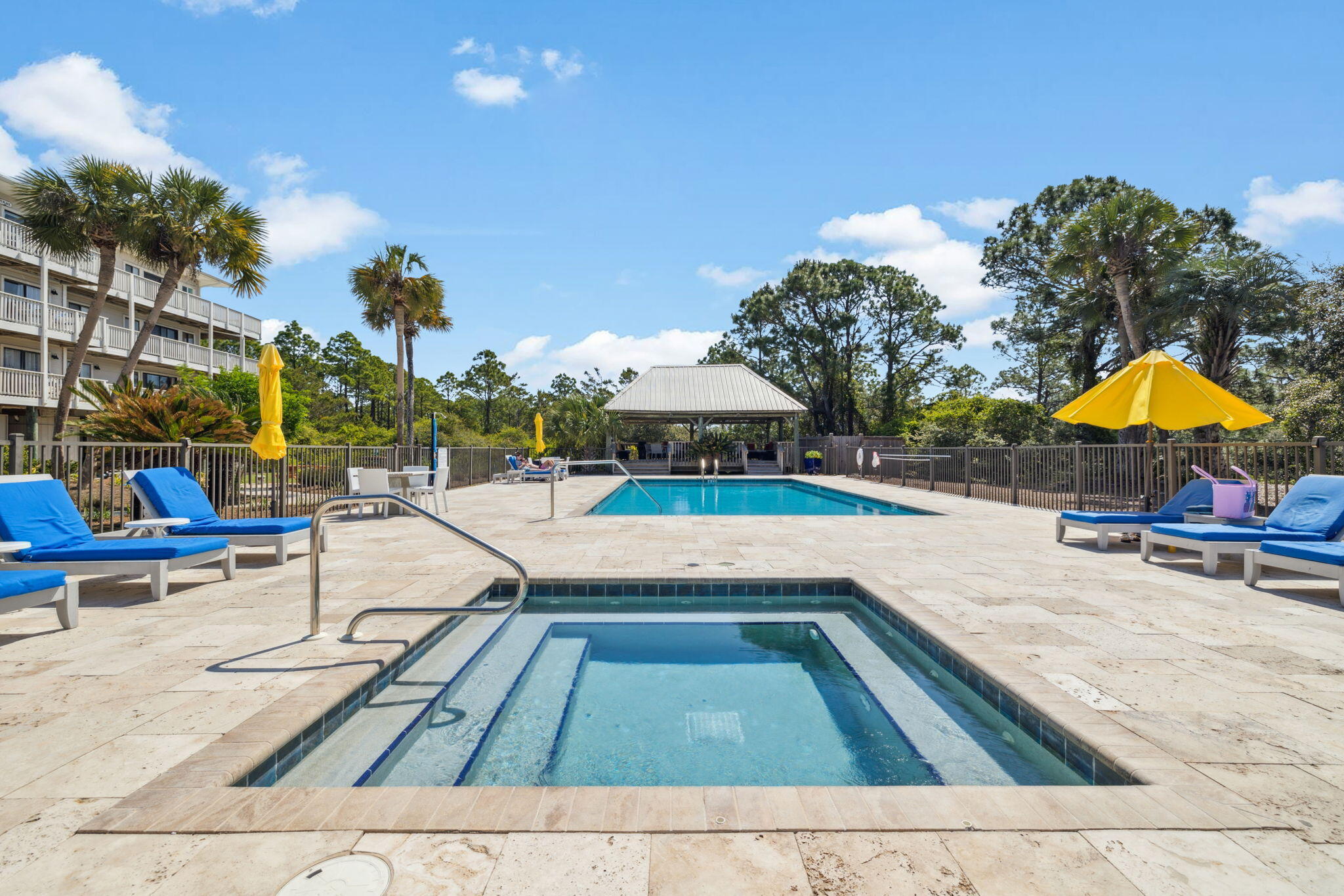 145 Beachfront Trail, Unit 102A Santa Rosa Beach, FL 32459 - Photo 31 of 33 a swimming pool with seating space