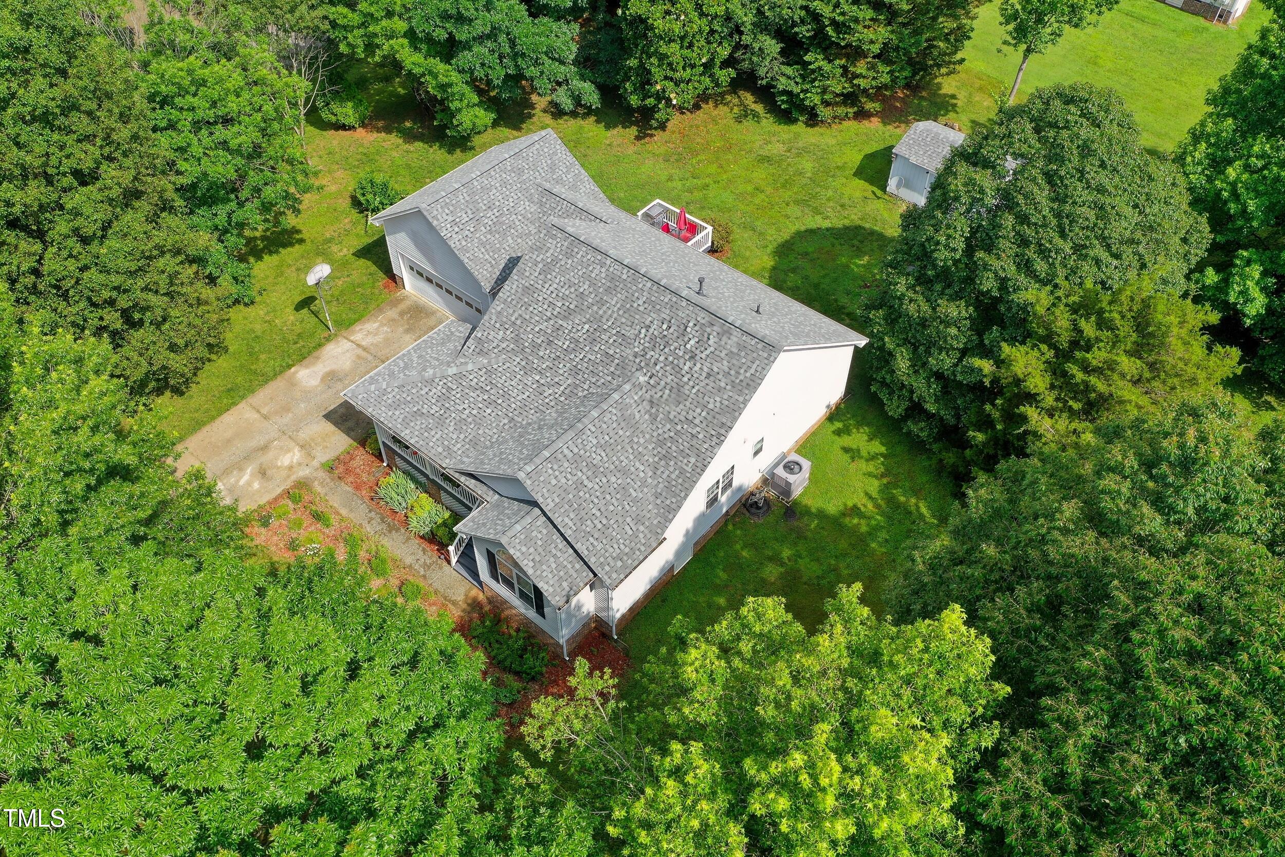 5309 Meadow Field Drive Mebane, NC 27302 - Photo 34 of 41 an aerial view of a house
