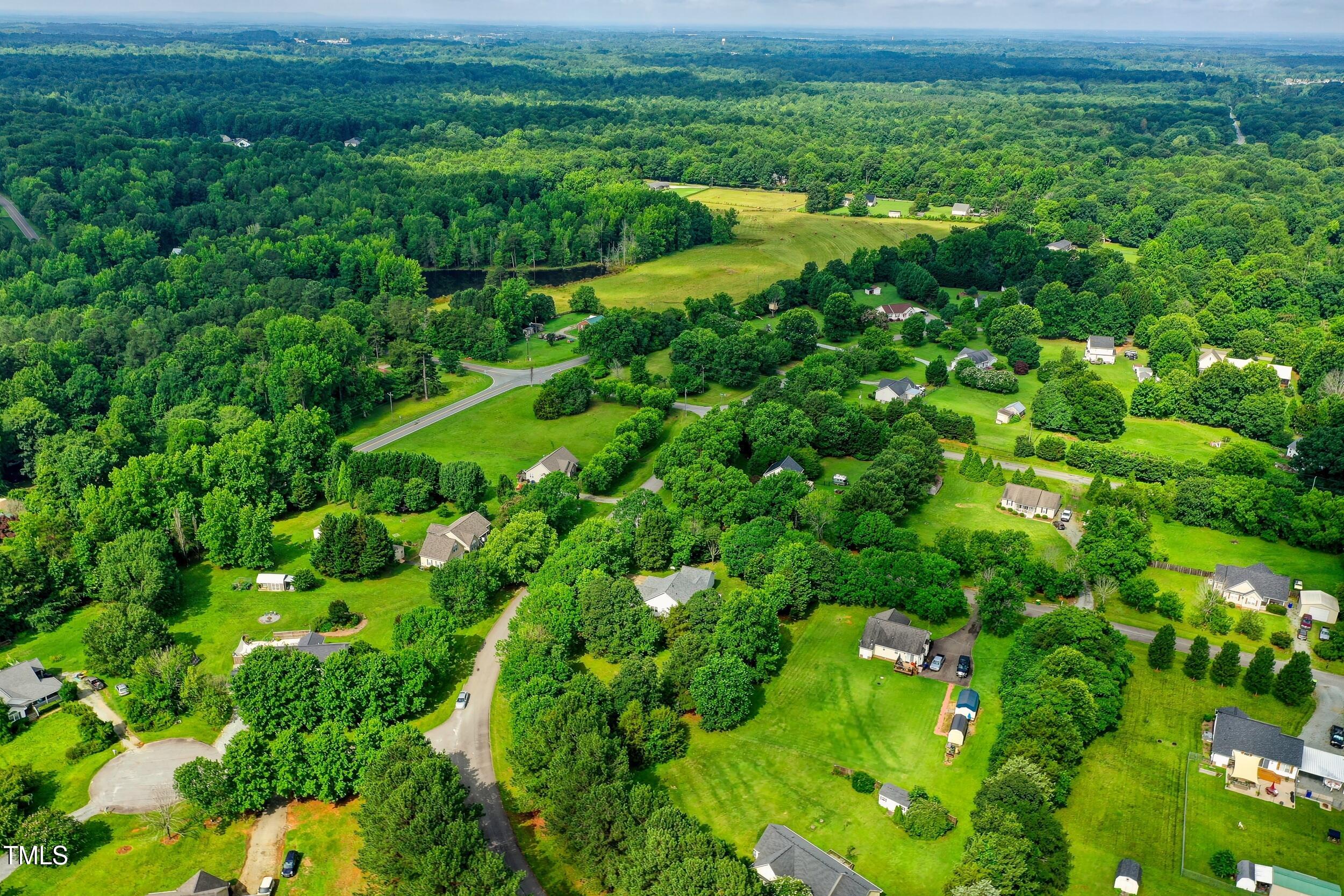 5309 Meadow Field Drive Mebane, NC 27302 - Photo 40 of 41 a view of a green yard with lots of bushes