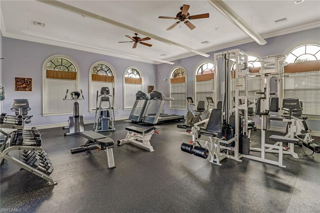 1296 Verde Drive, Unit 3 Naples, FL 34105 - Photo 28 of 31 a view of a room with gym equipment