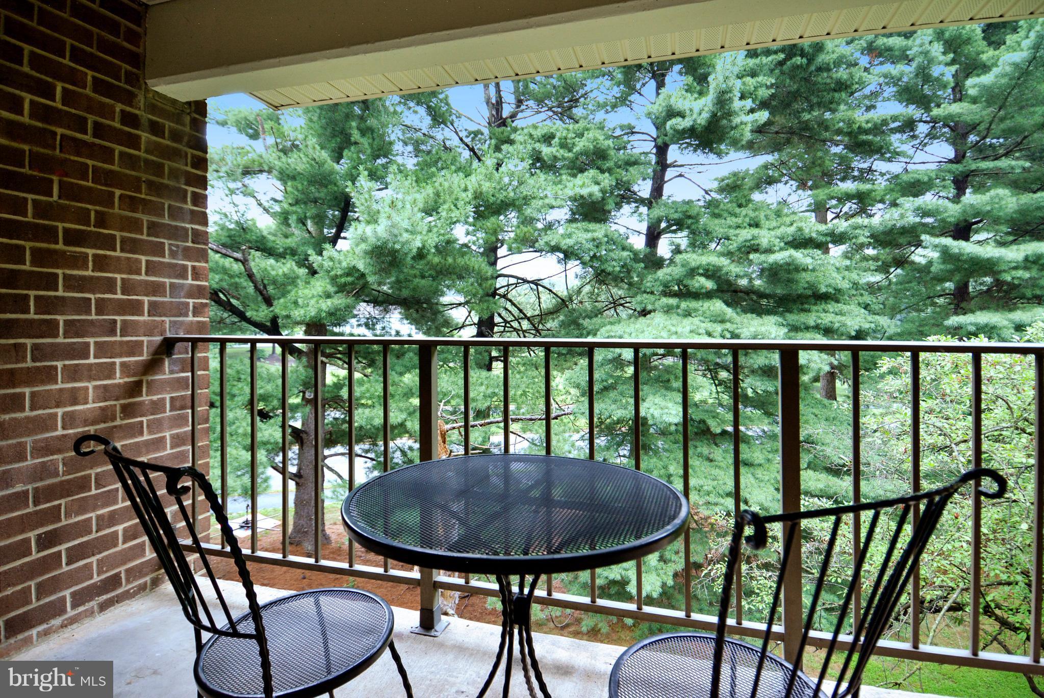 1432 Northgate Square, Unit 21A Reston, VA 20190 - Photo 5 of 19 Balcony