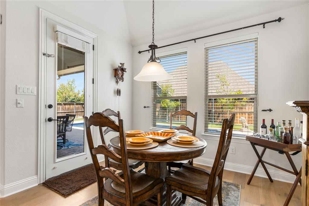 1112 Rhett Drive Colleyville, TX 76034 - Photo 13 of 40 a view of a dining room with furniture window and outside view