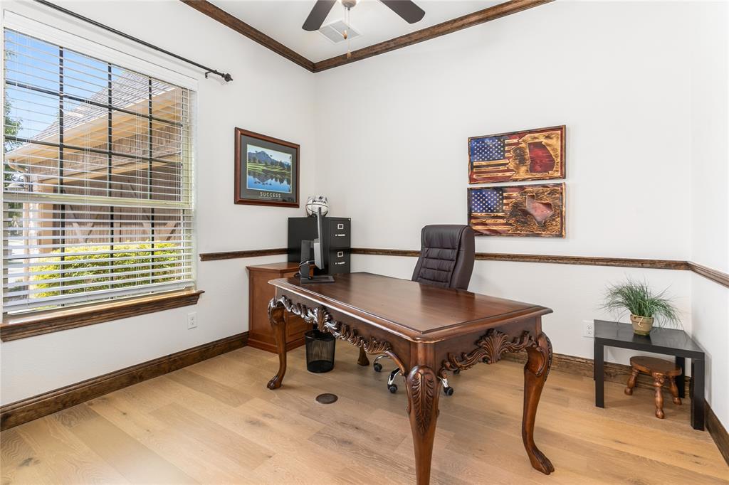1112 Rhett Drive Colleyville, TX 76034 - Photo 17 of 40 a workspace with furniture and a window