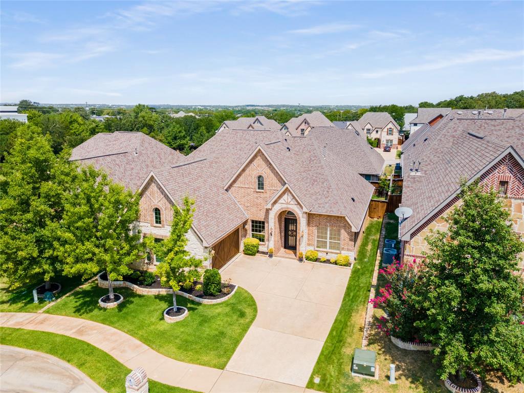 1112 Rhett Drive Colleyville, TX 76034 - Photo 40 of 40 an aerial view of a house