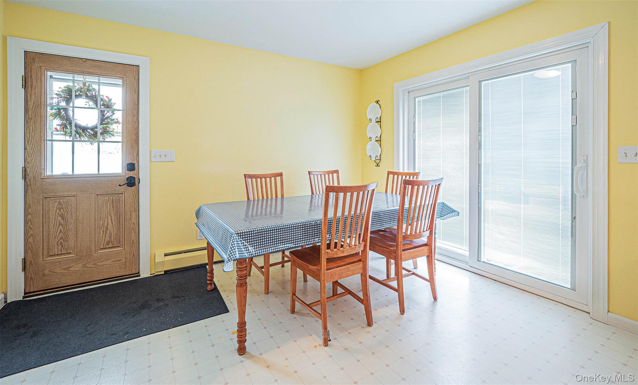 446 County Route 1 Warwick, NY 10990 - Photo 11 of 31 This is the side entrance to the home with sliding glass doors to large Trex deck.