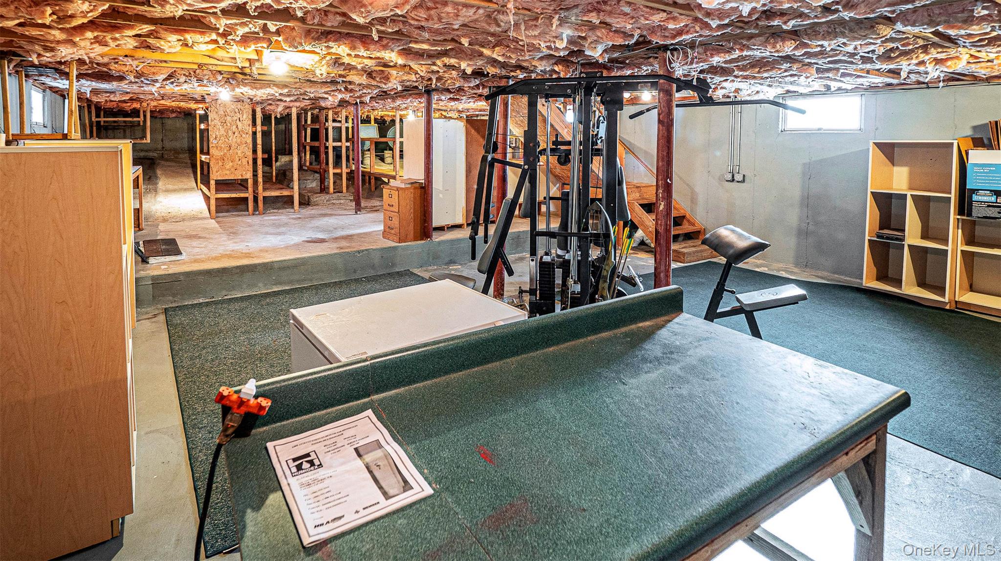 446 County Route 1 Warwick, NY 10990 - Photo 24 of 31 functional basement with a lot of storage and shelves galore.