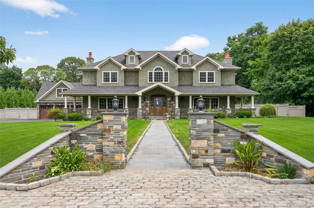 a front view of house with yard