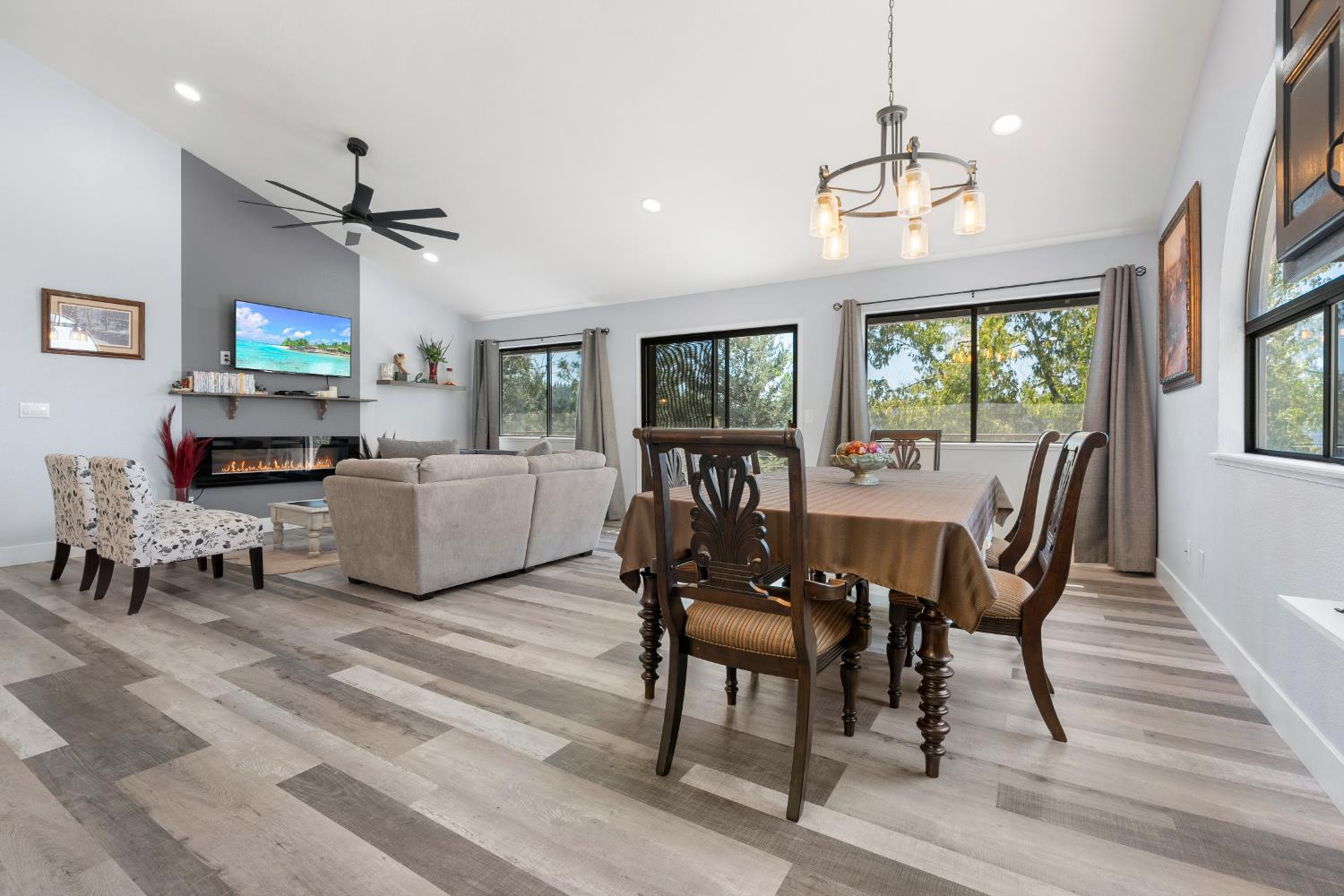 8170 Grizzly Flat Road Somerset, CA 95684 - Photo 7 of 43 a view of a livingroom and dining room