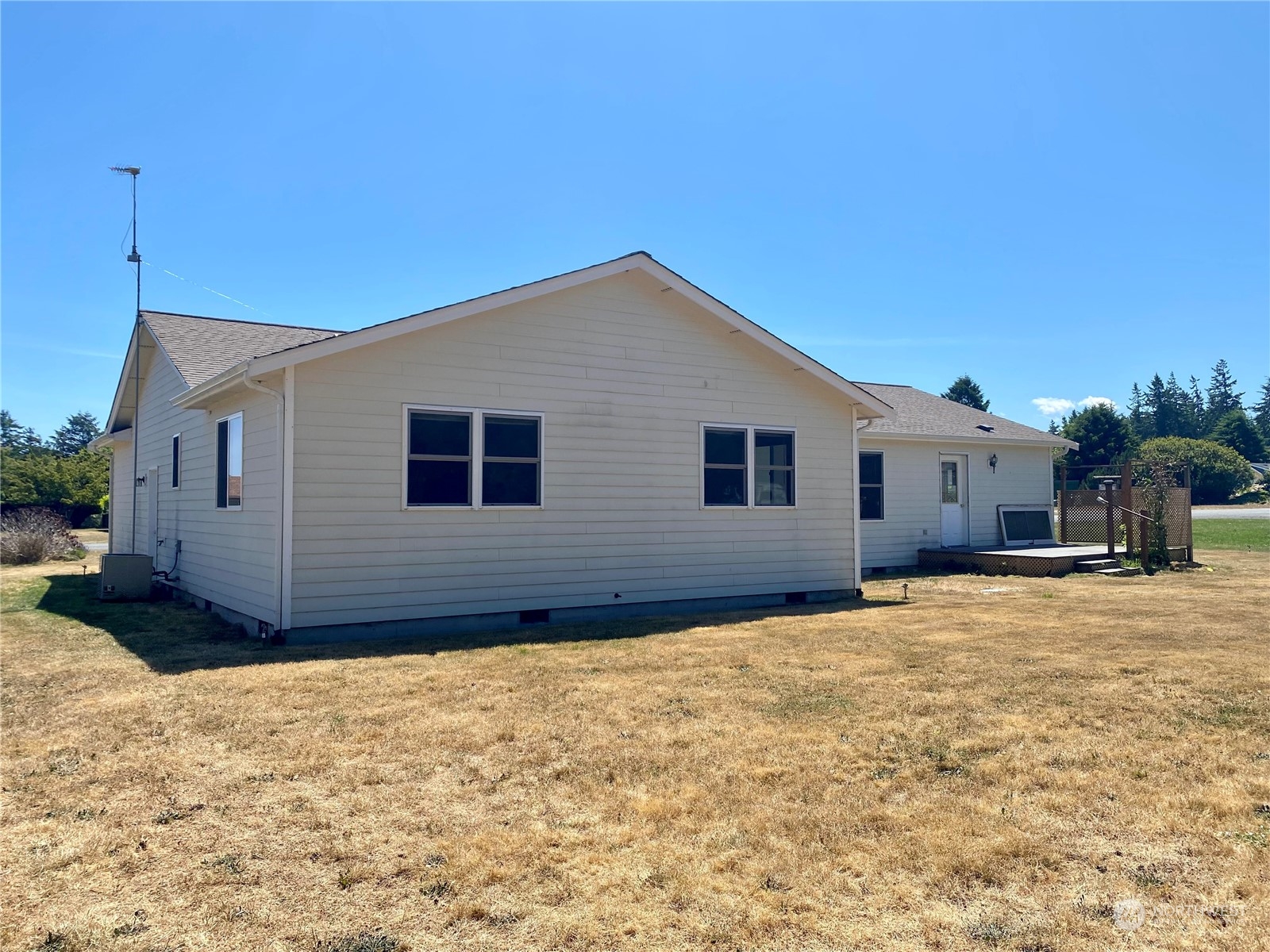 130 Cline Road Sequim, WA 98382 - Photo 4 of 35 a house view with a backyard space